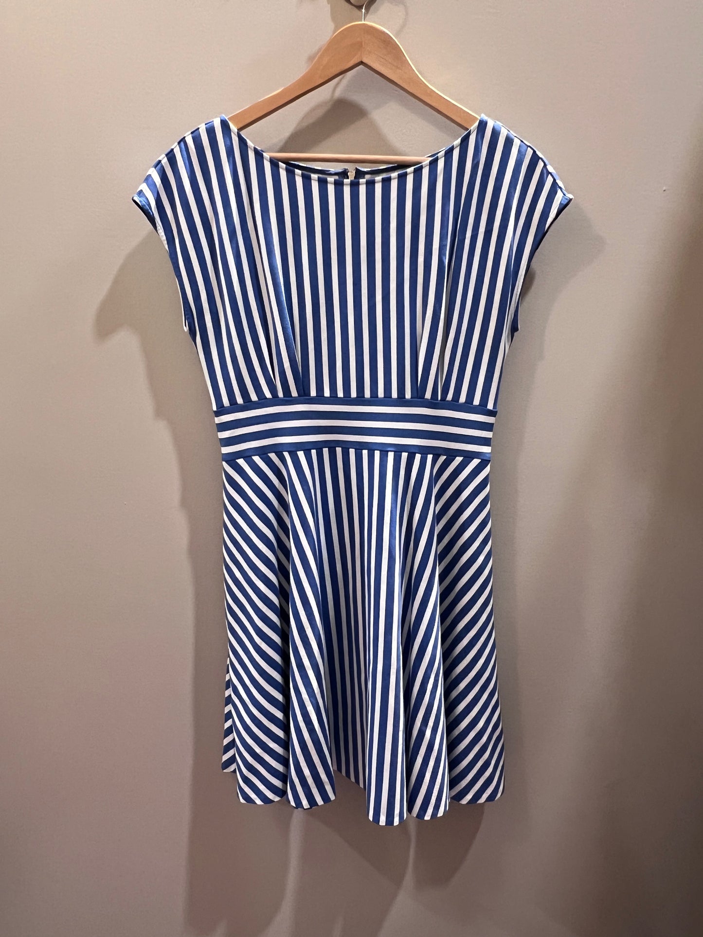 Kate Spade Blue & White Striped Dress