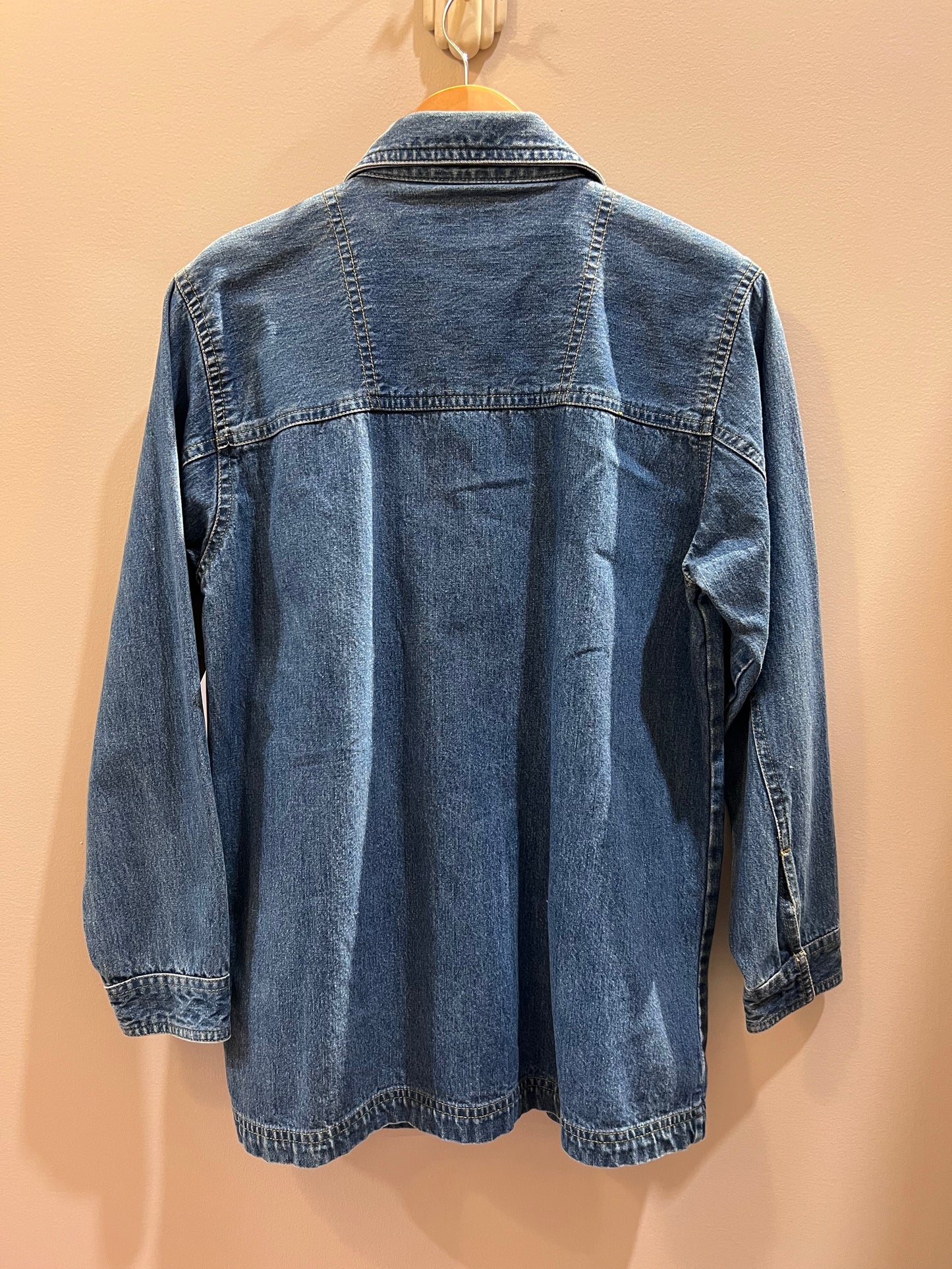 VTG Cabin Creek Denim Utility Chore Jacket