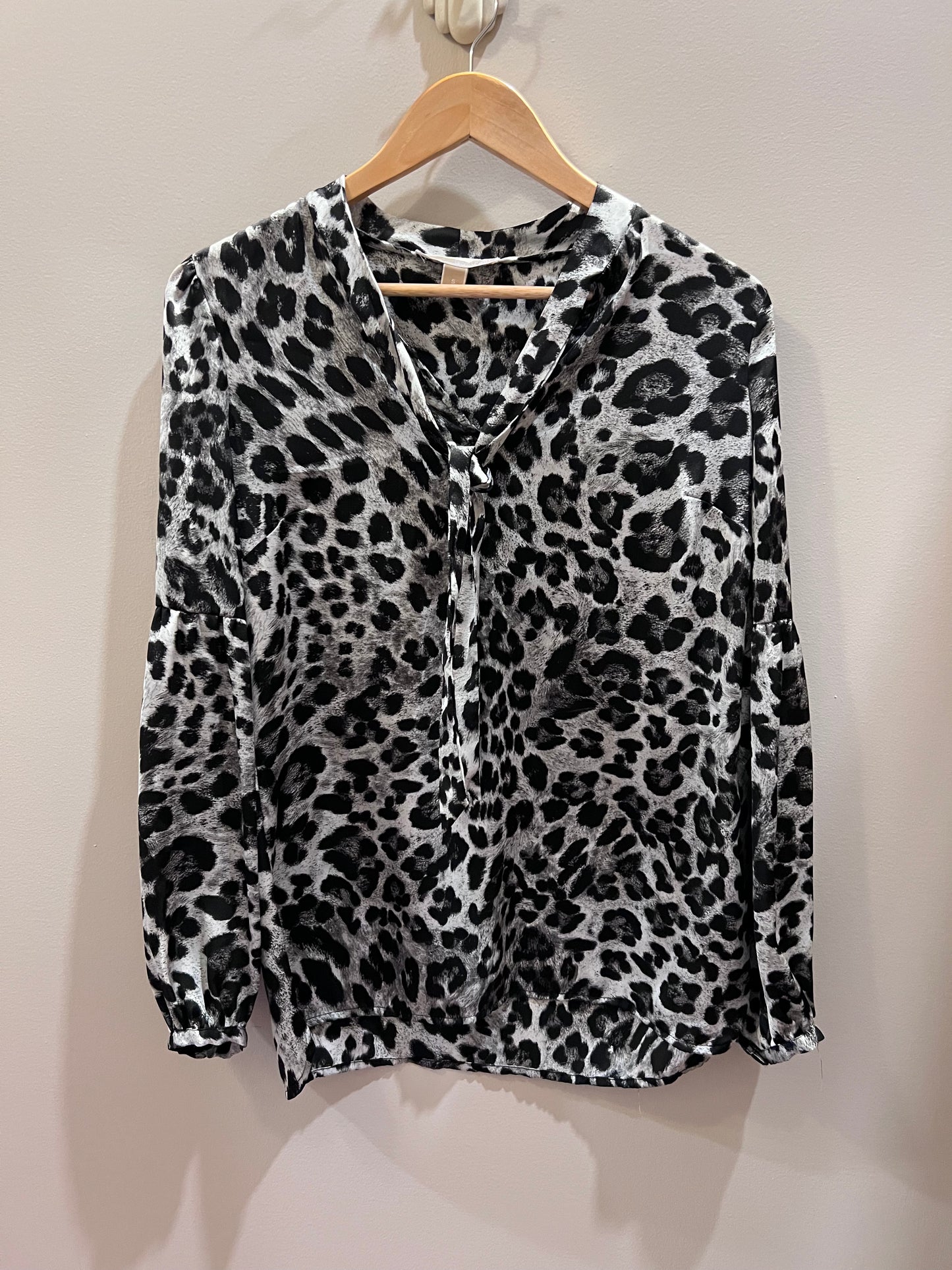 Michael Kors Leopard Print Blouse