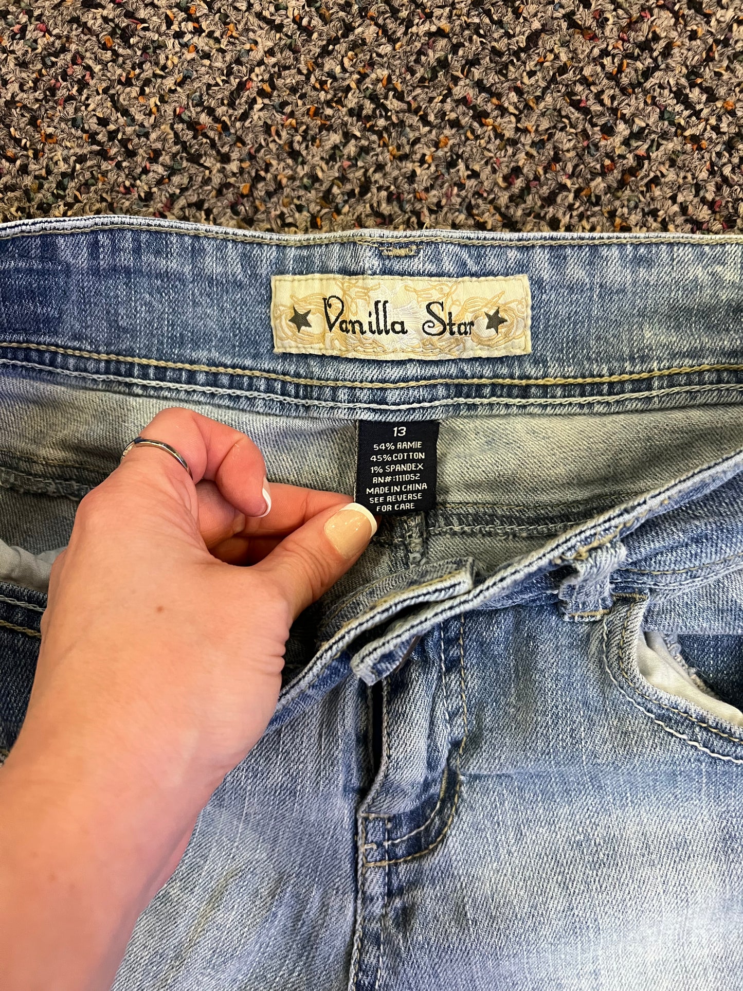 Y2K Vanilla Sky Denim "Jorts"