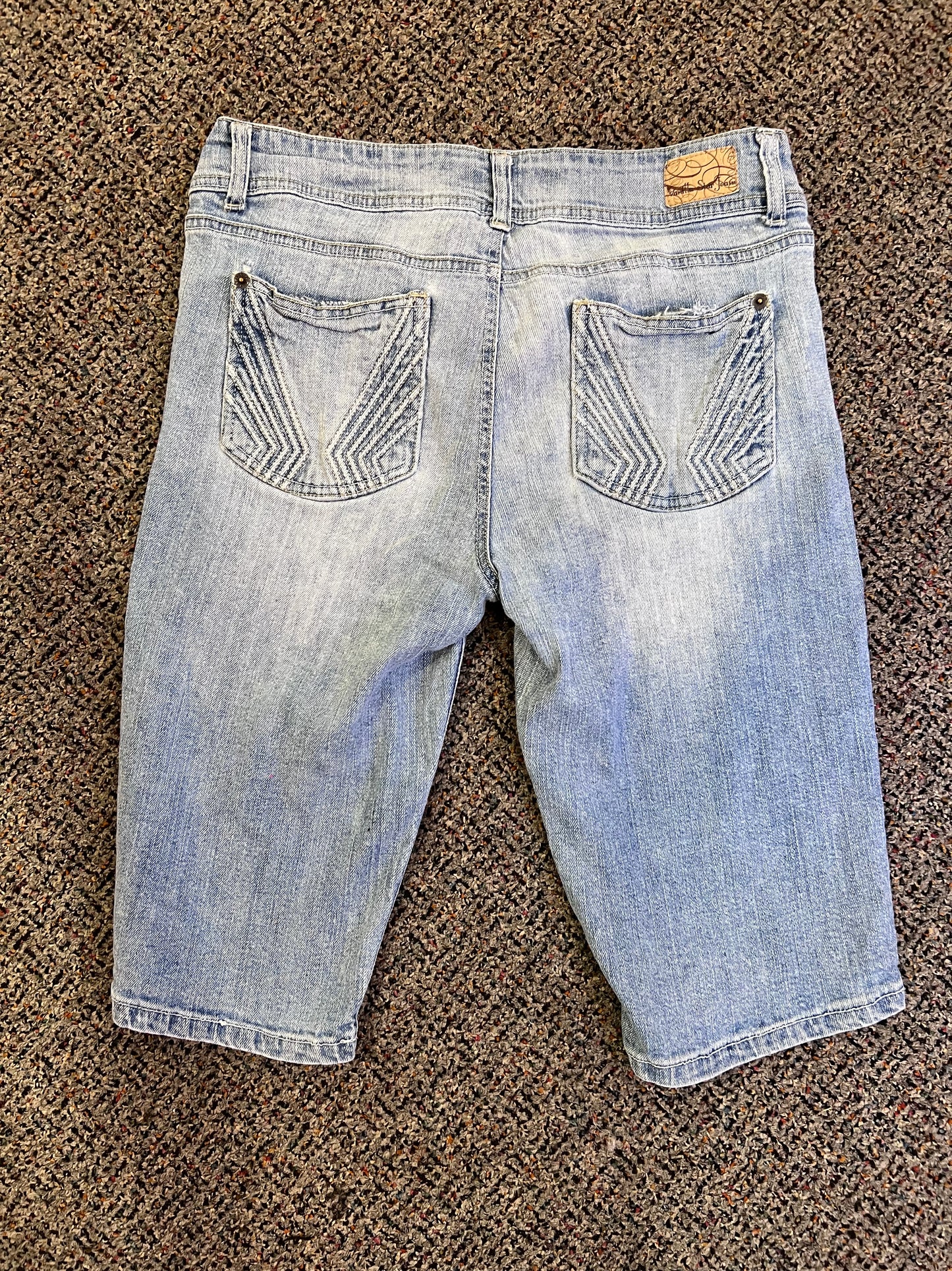 Y2K Vanilla Sky Denim "Jorts"