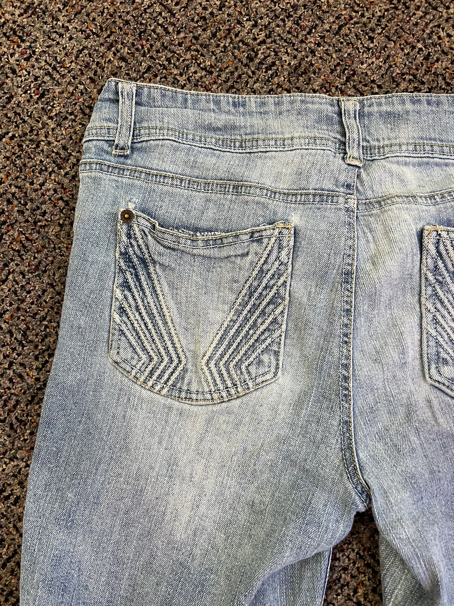 Y2K Vanilla Sky Denim "Jorts"