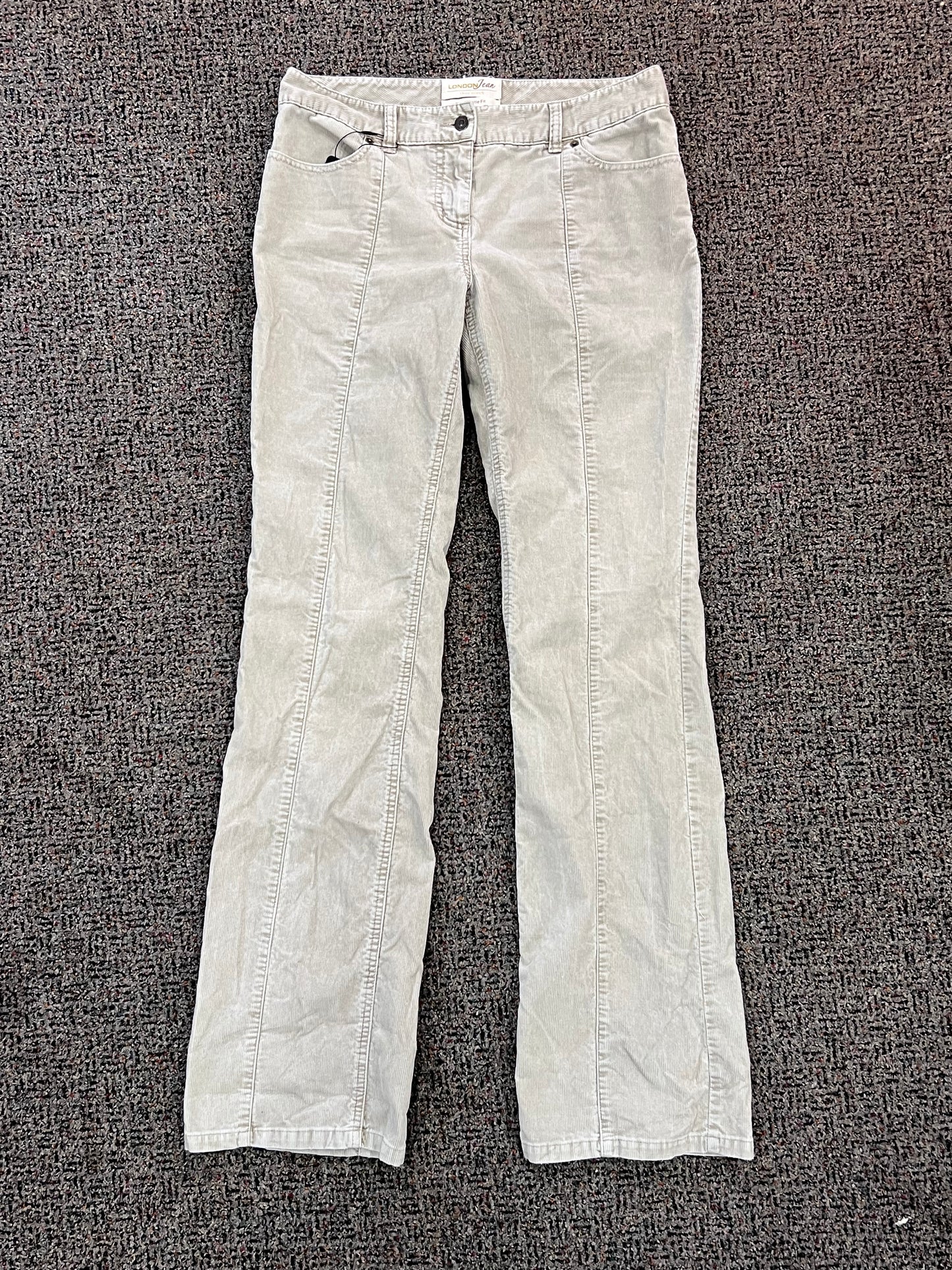 London Jean Beige Corduroy Pants