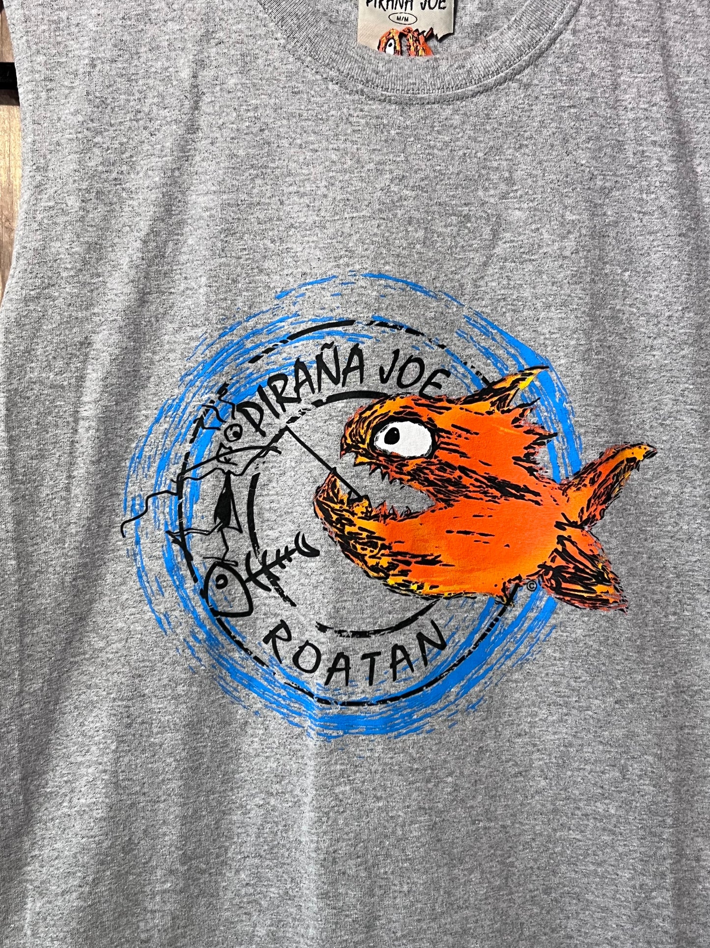 Y2K Pirana Joes Fish Tank Top