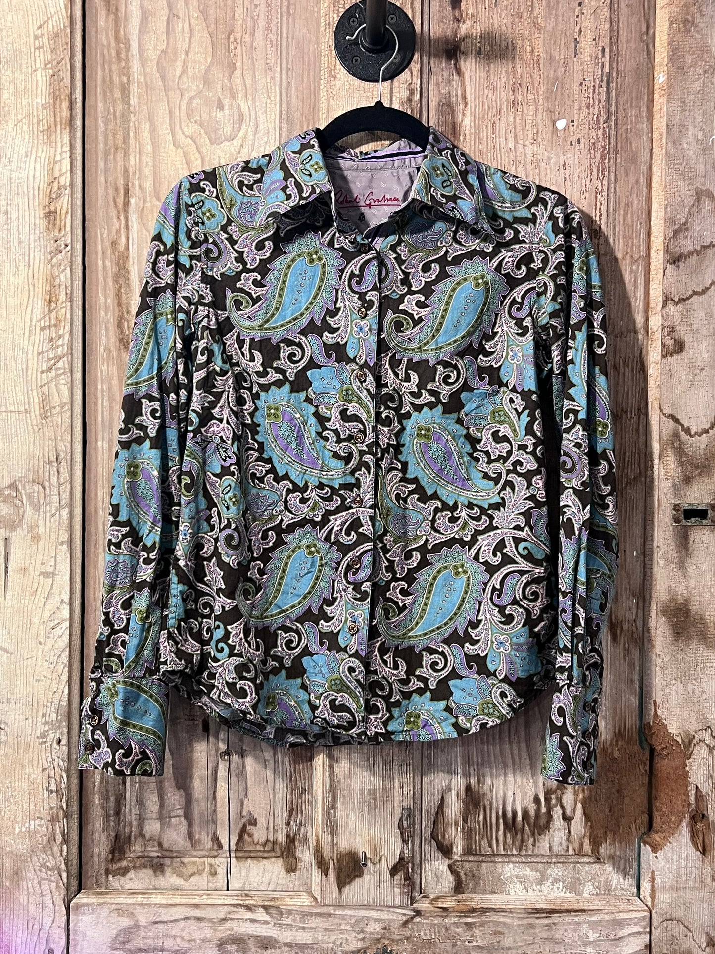 Robert Graham Paisley Button Up Shirt