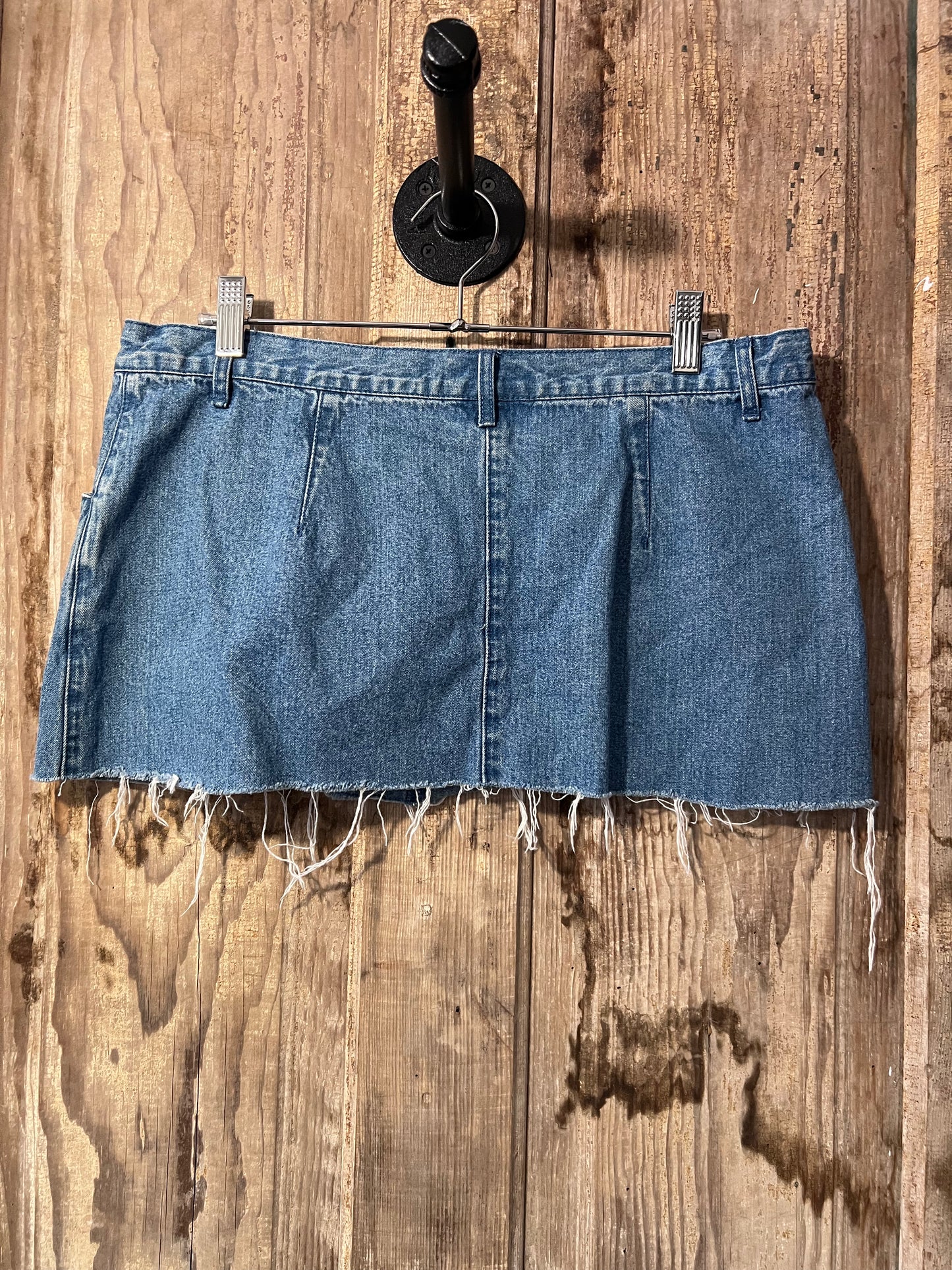 Christopher & Banks Denim Mini Skirt