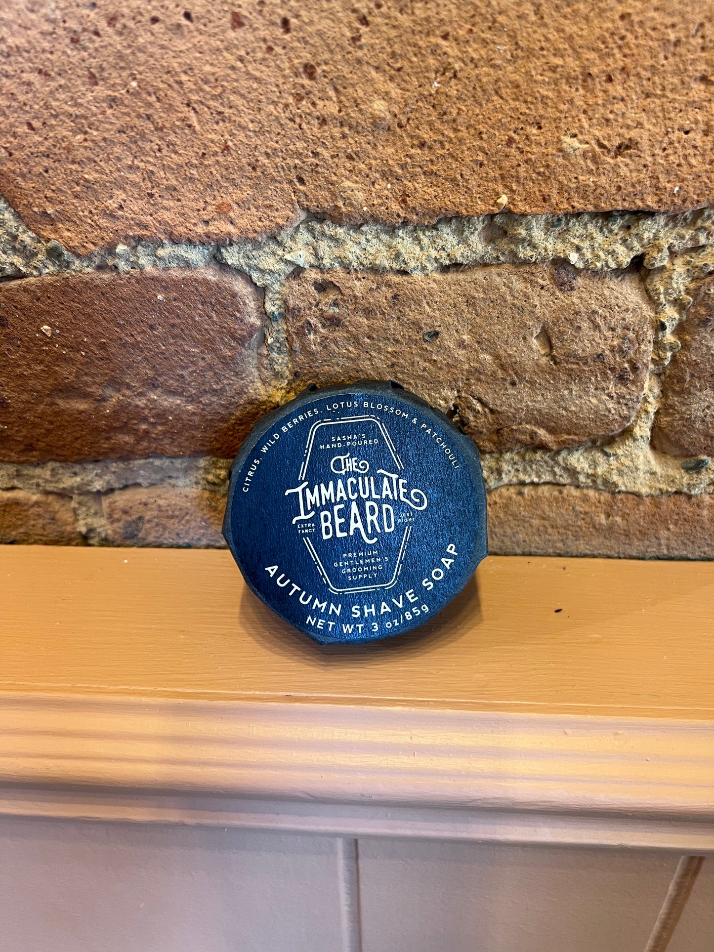 The Immaculate Beard Shave Soap Puck