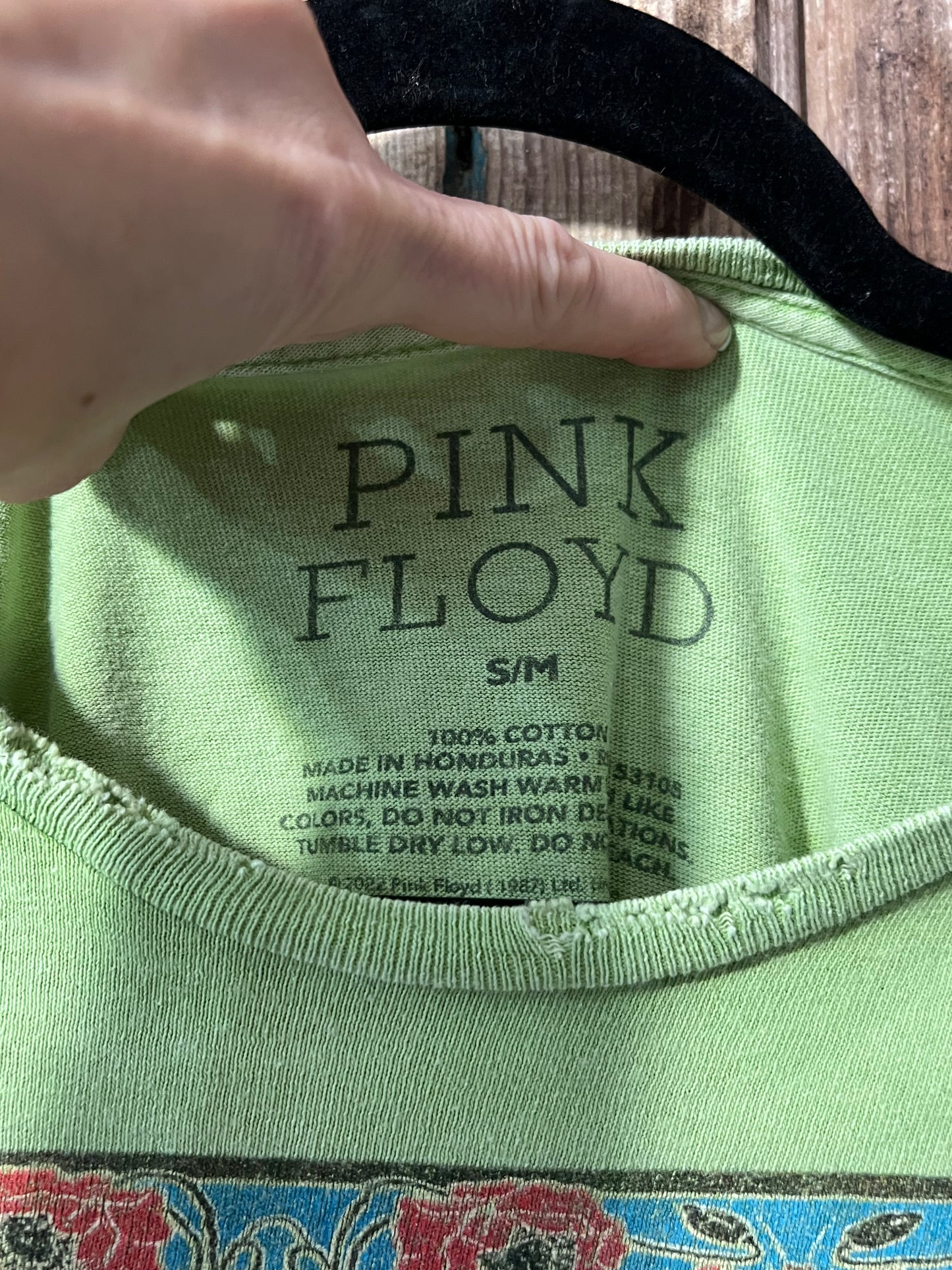 Y2K Pink Floyd Distressed Band T-Shirt