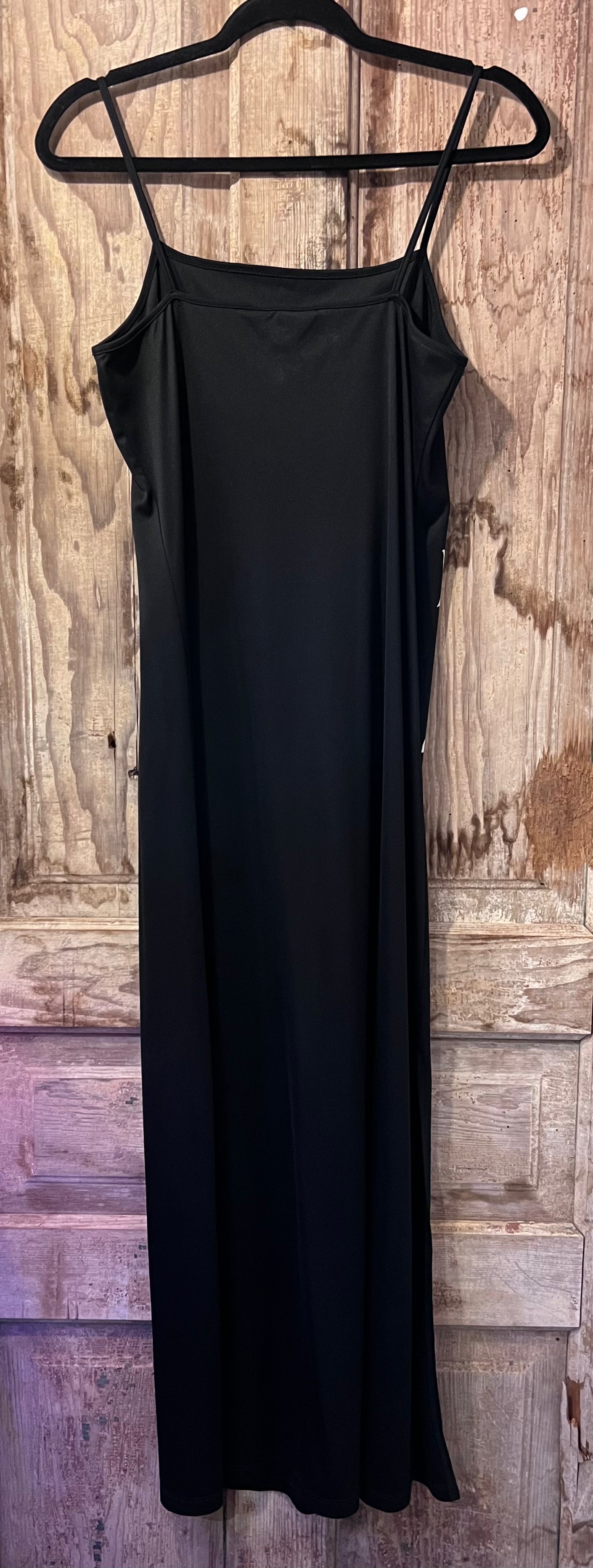 Y2K Express Blk + Wht Floral Dress