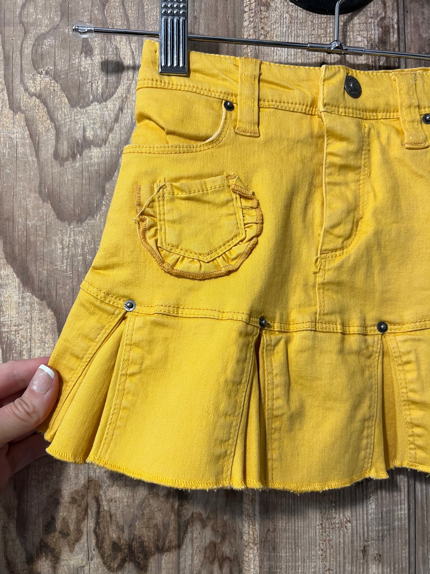 [URL] The Children's Place Yellow Pleated Skirt
