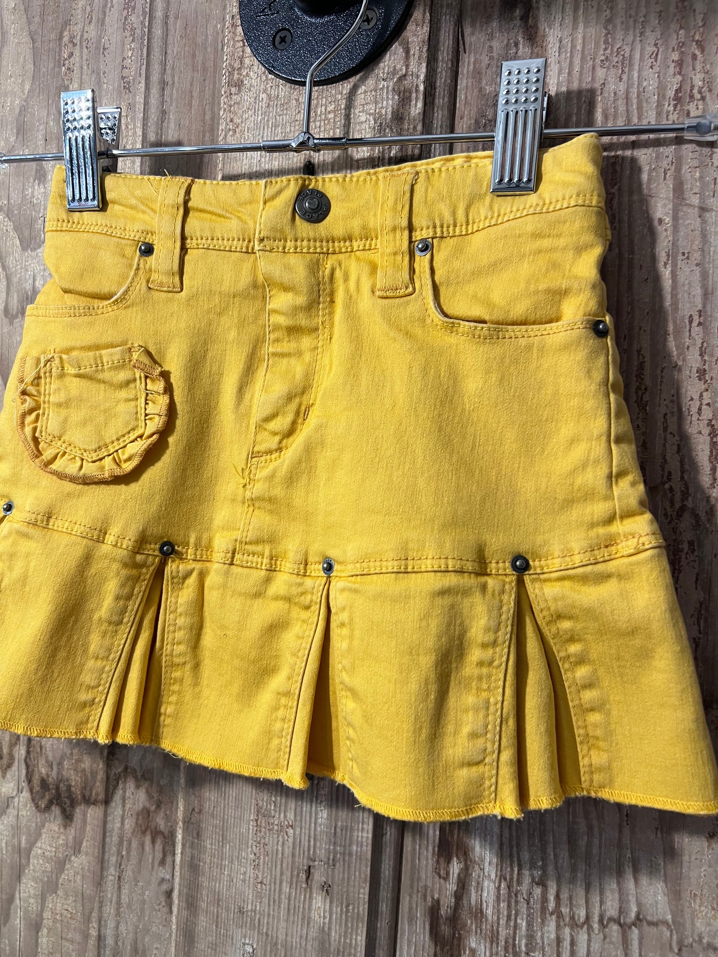 [URL] The Children's Place Yellow Pleated Skirt