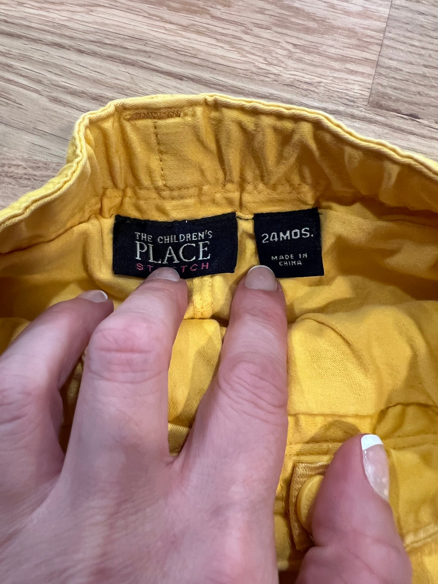 [URL] The Children's Place Yellow Pleated Skirt