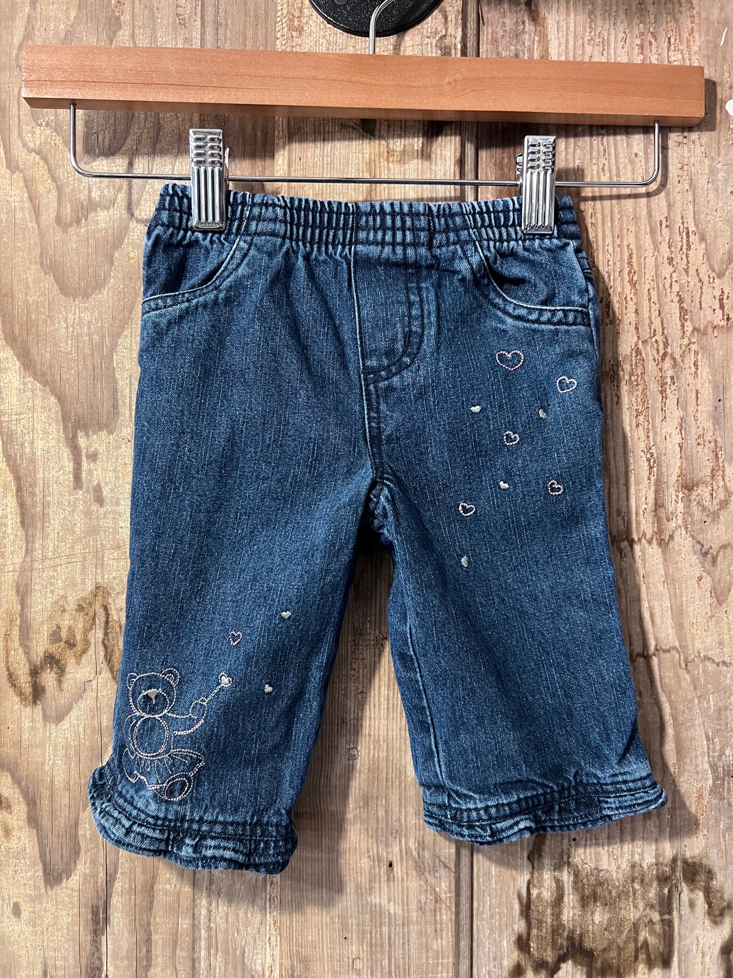 [URL] Faded Gory Embroidered Teddy Bear Jeans