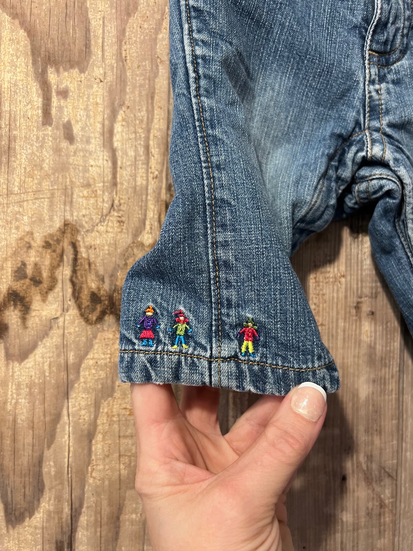 [URL] Baby Gap Embroidered Little People Jeans