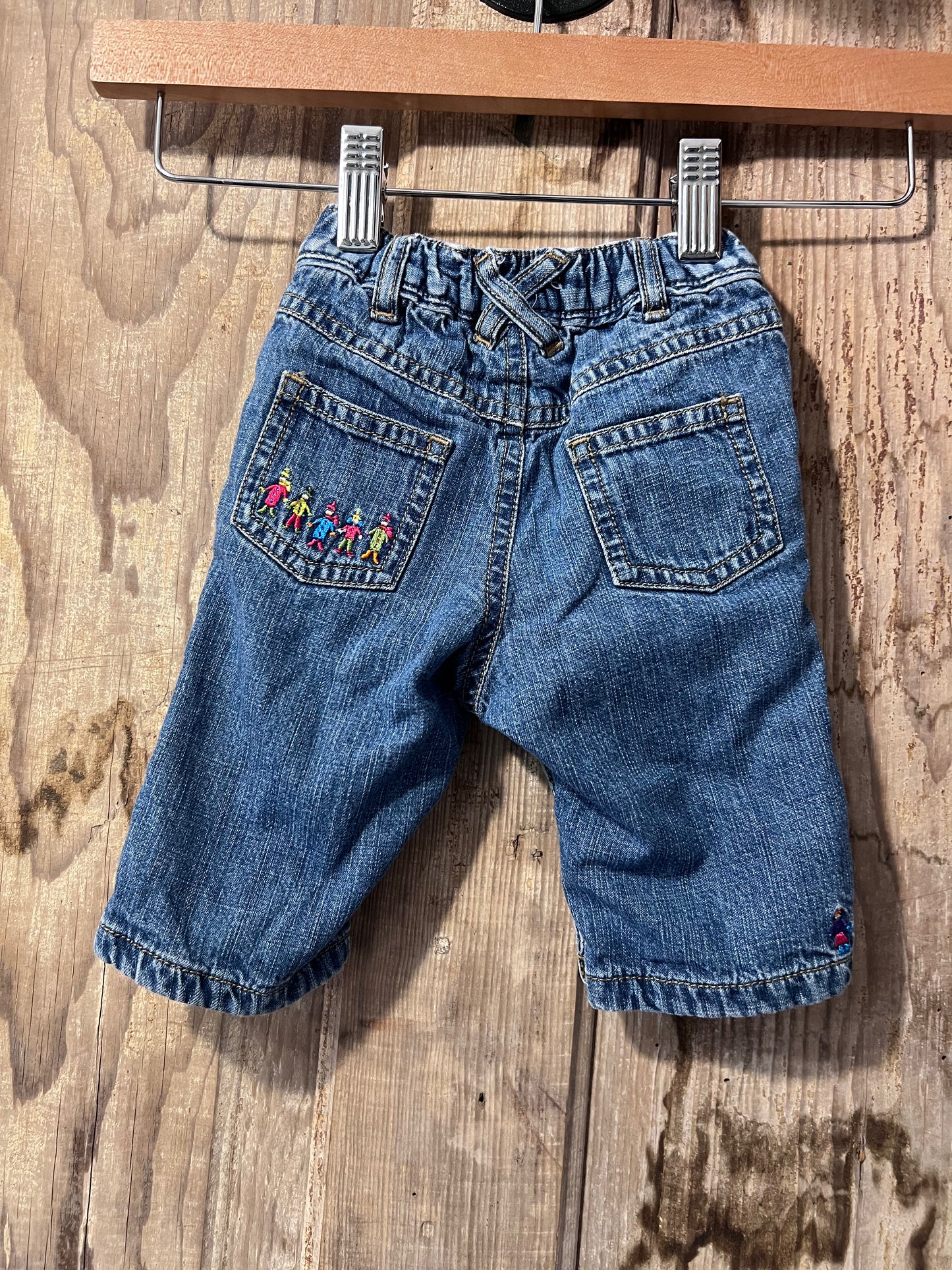[URL] Baby Gap Embroidered Little People Jeans