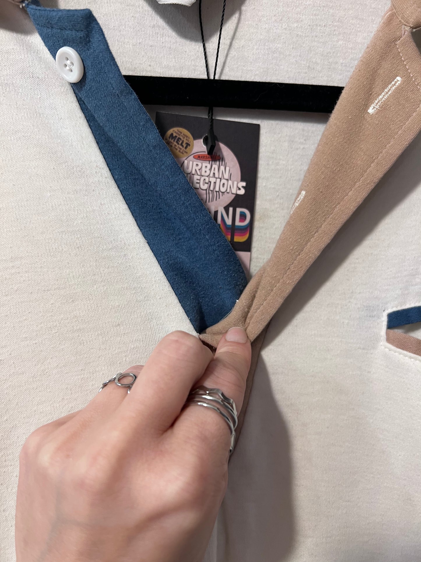 70's/80's K-Mart 3 Toned Collared Shirt