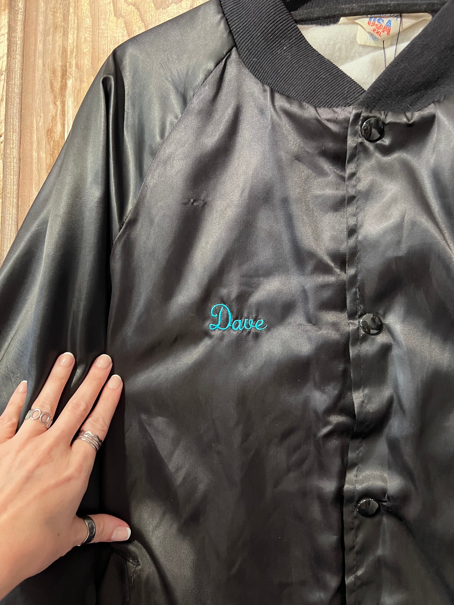 80's "Classic Entertainment" Embroidered Bomber Jacket
