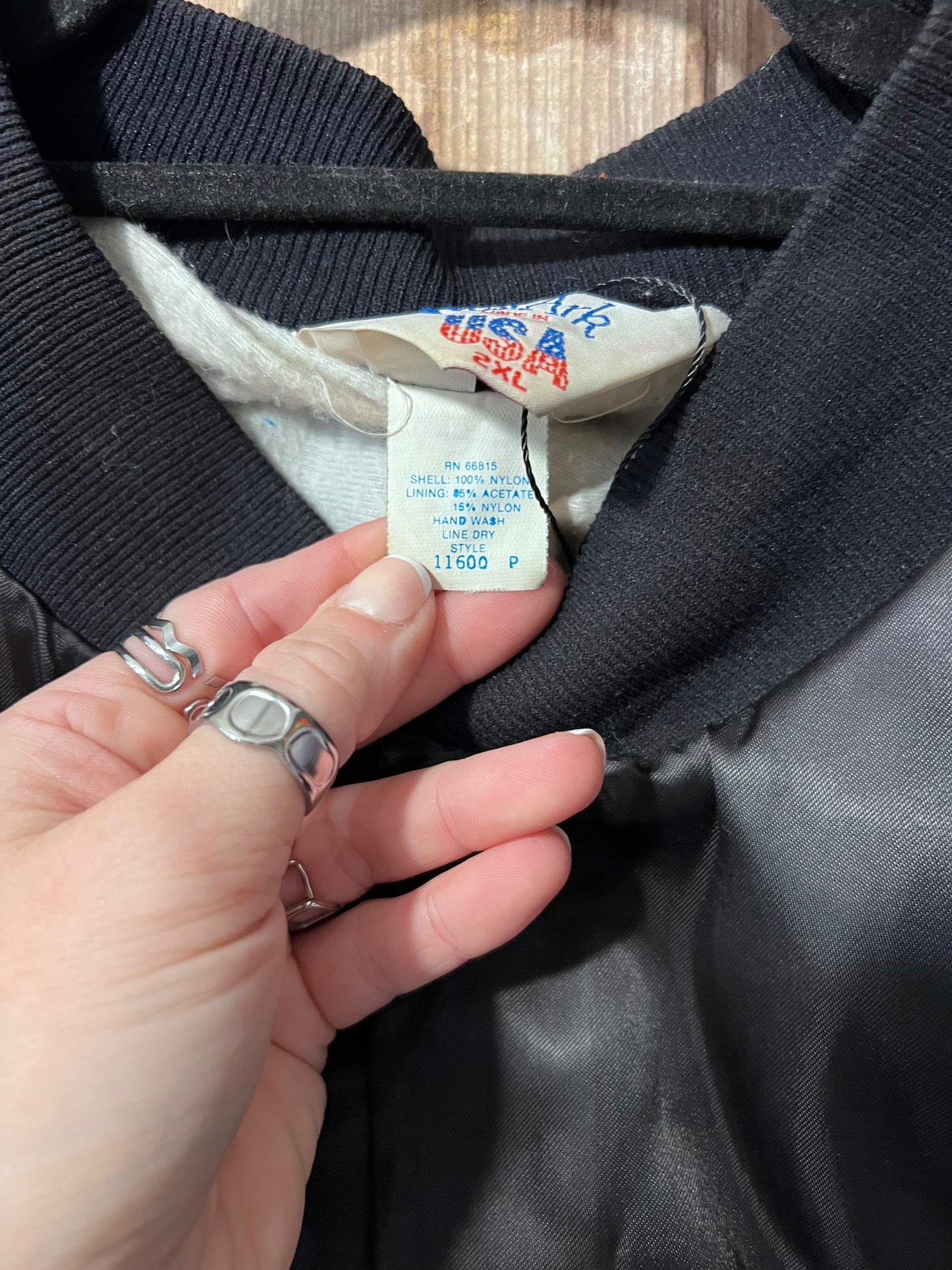 80's "Classic Entertainment" Embroidered Bomber Jacket