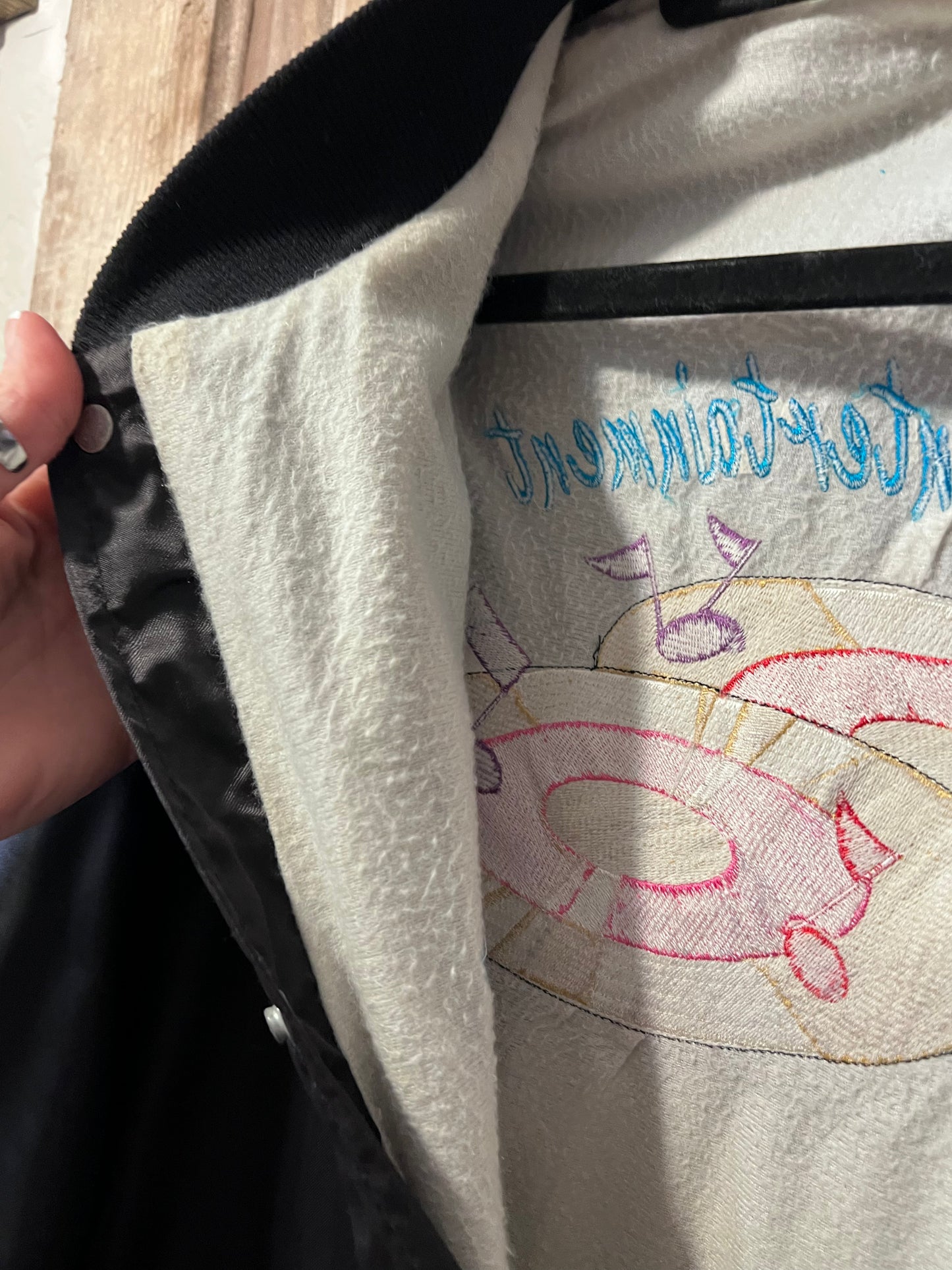80's "Classic Entertainment" Embroidered Bomber Jacket