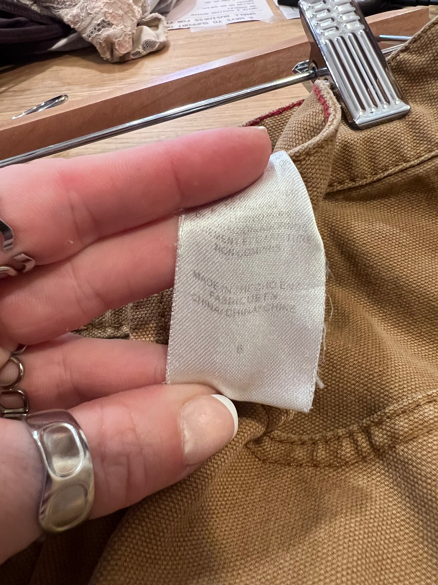 Dickie's Khaki Straight Leg Jeans