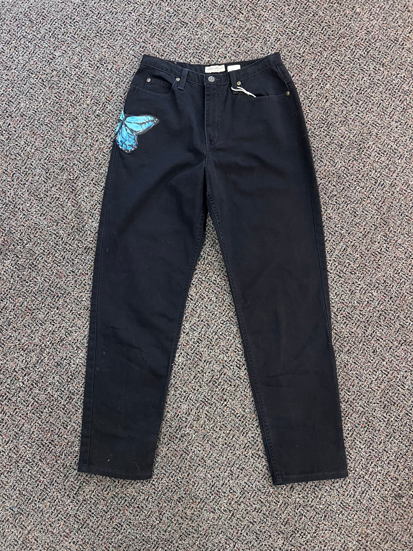 Hand Painted SZA Eddie Bauer Jeans