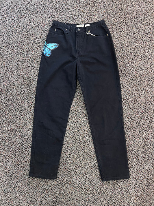 Hand Painted SZA Eddie Bauer Jeans