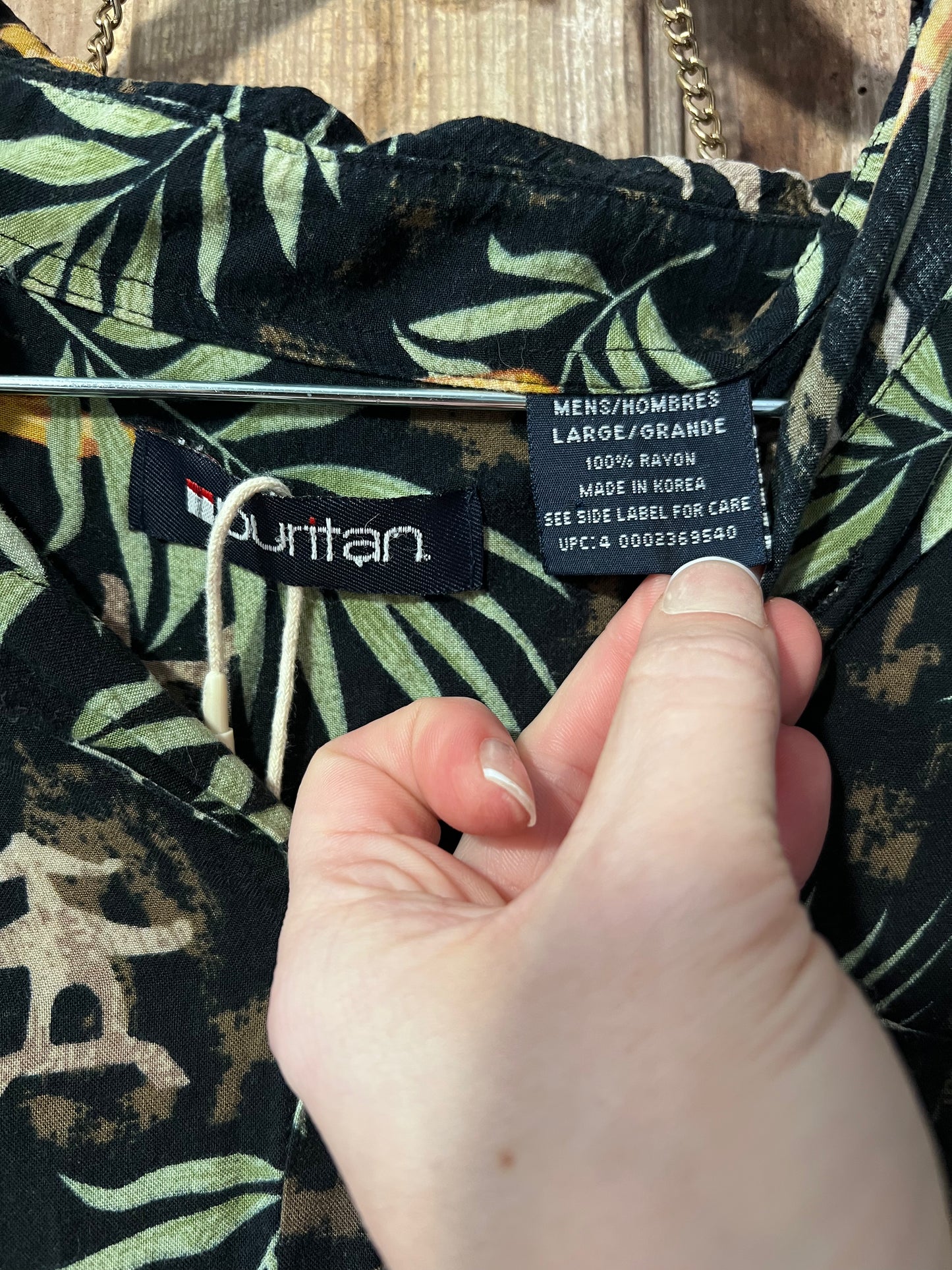 VTG Puritan Hawaiian Button Up Shirt