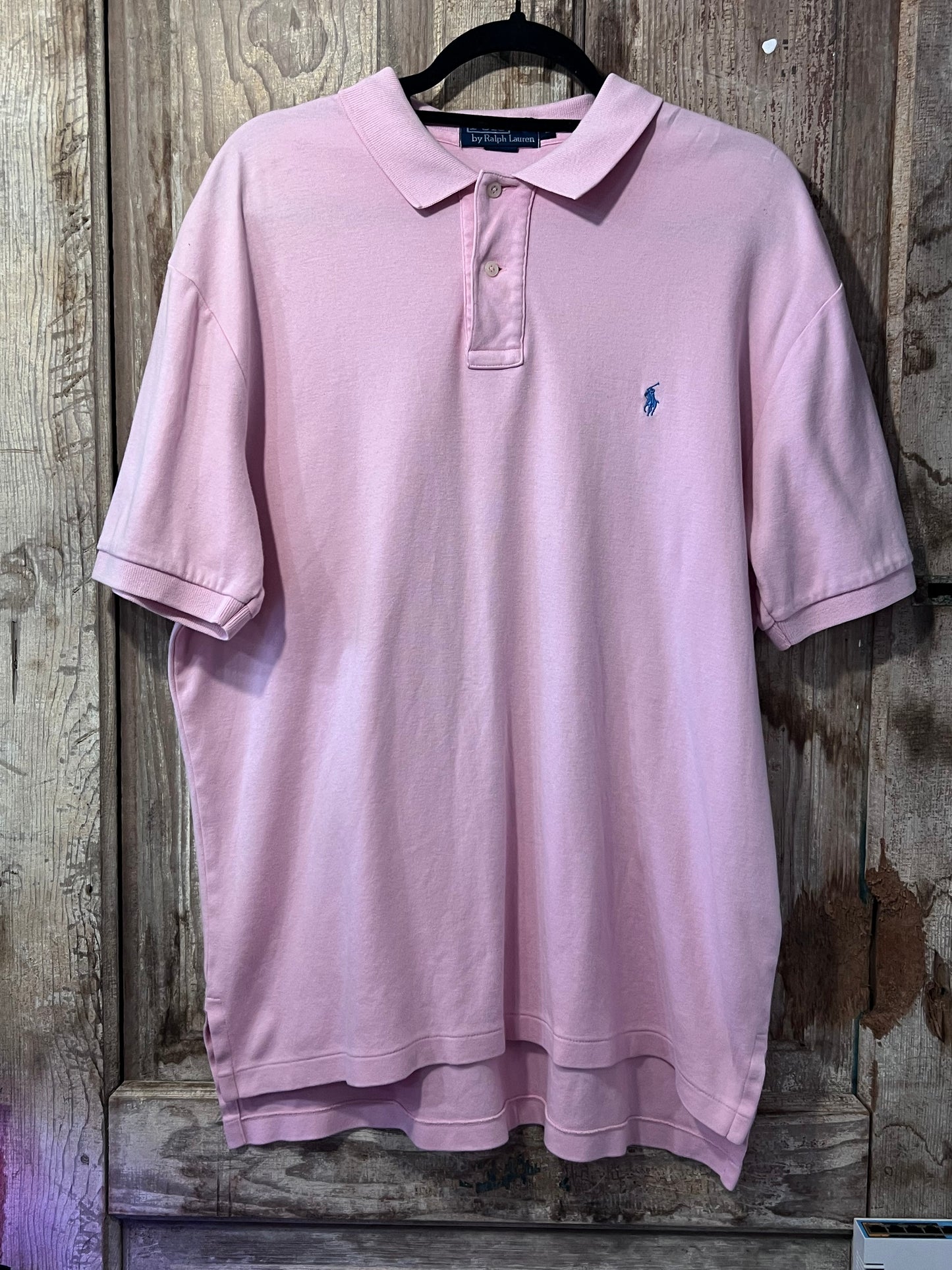 Y2K Polo Ralph Lauren Pink Polo Shirt