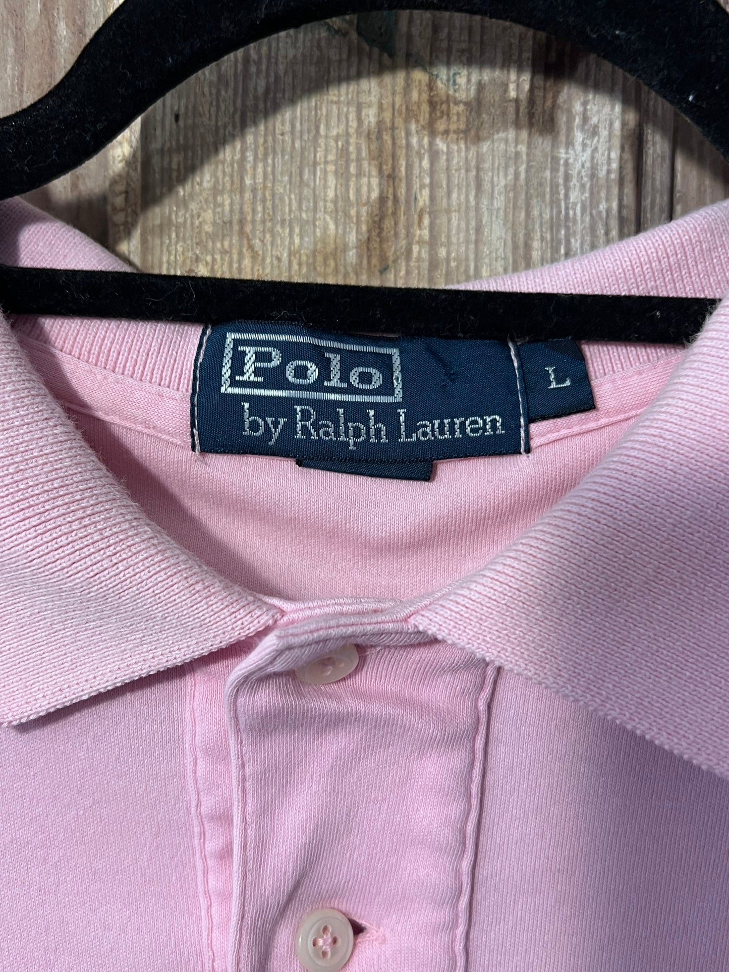 Y2K Polo Ralph Lauren Pink Polo Shirt