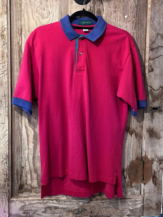 Y2K Outer Banks Two Tone Polo Shirt