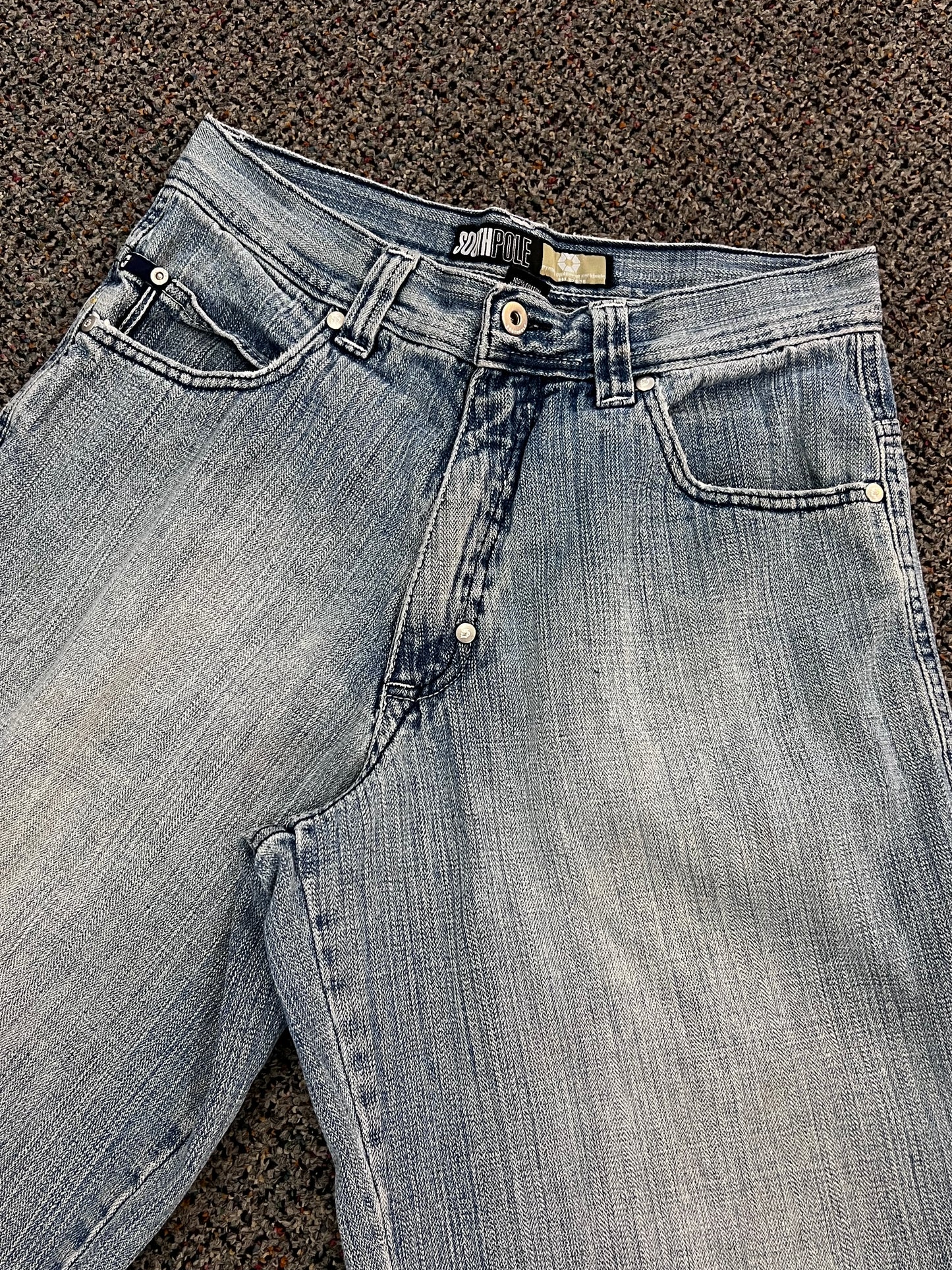 Y2K South Pole Denim Shorts