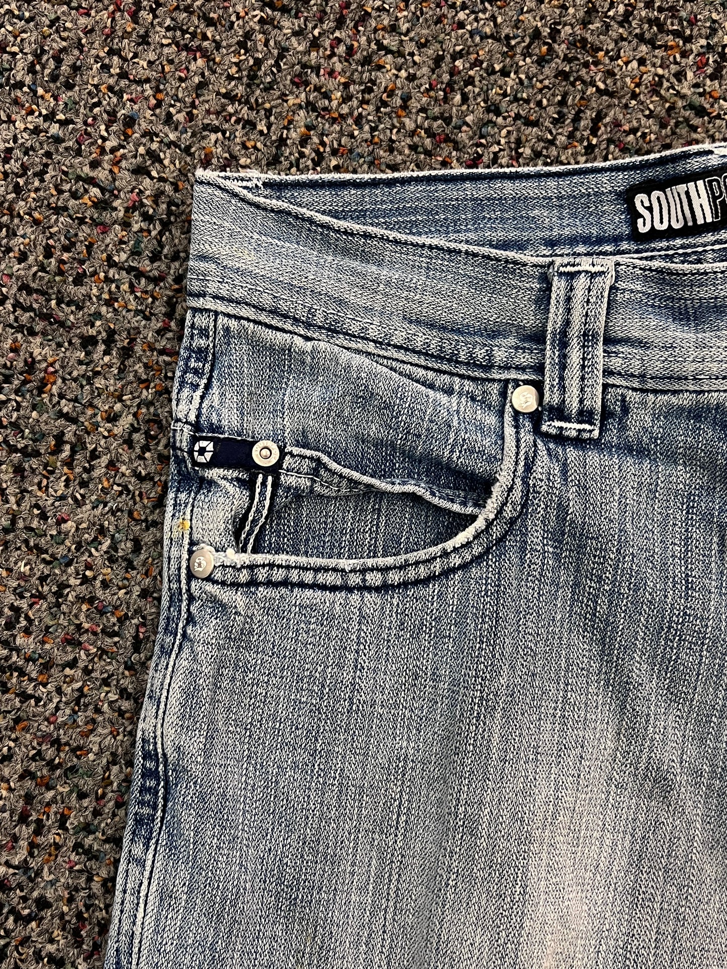 Y2K South Pole Denim Shorts
