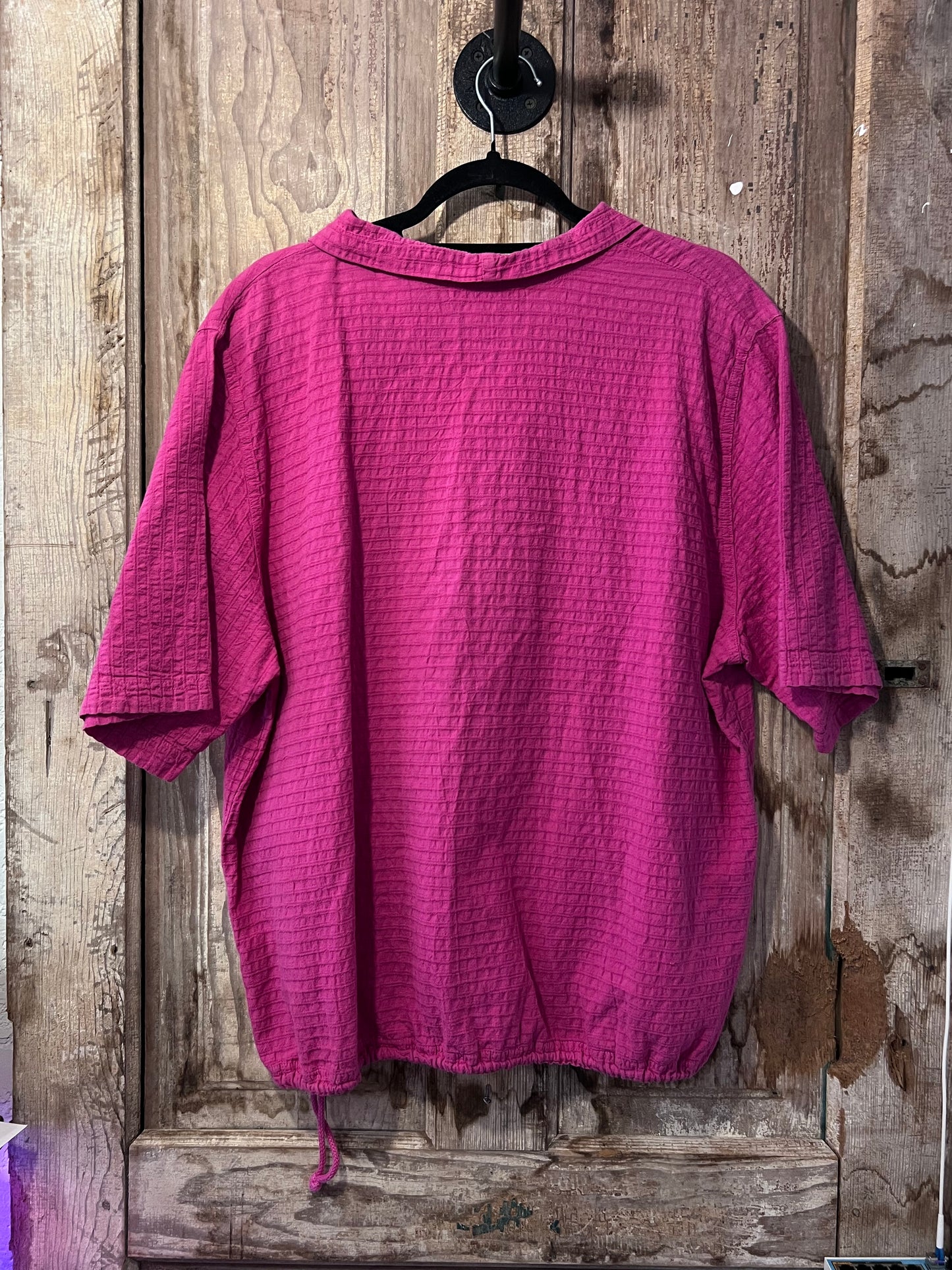 VTG 90's EzzeWear Pink Quarter Zip