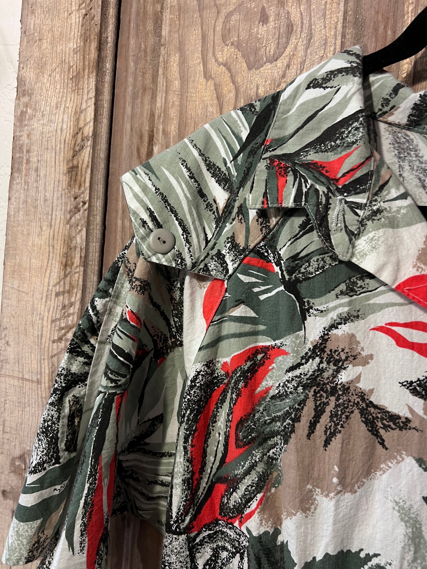 Wild Dress Tropical Patterned Dress