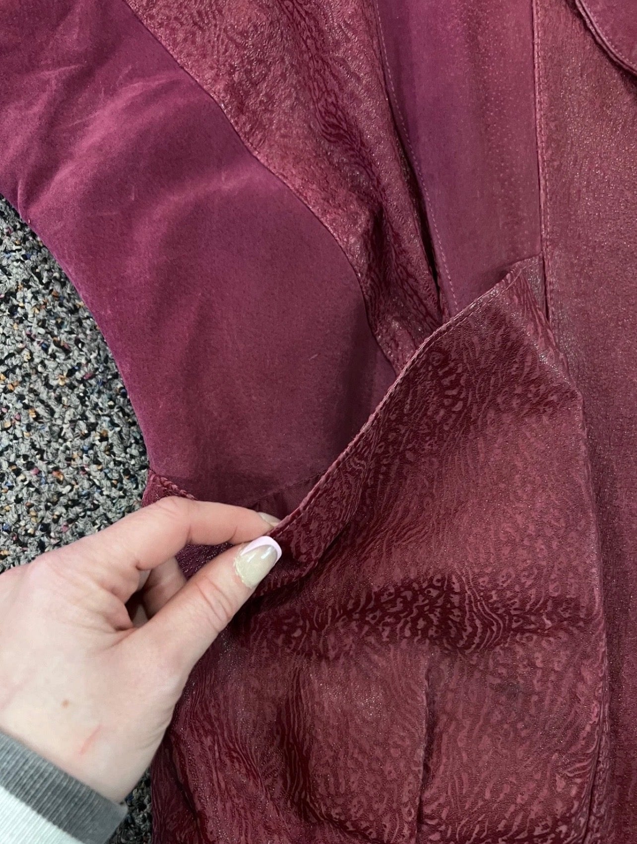 80's Vintage Avanti red Womens Leather Jacket