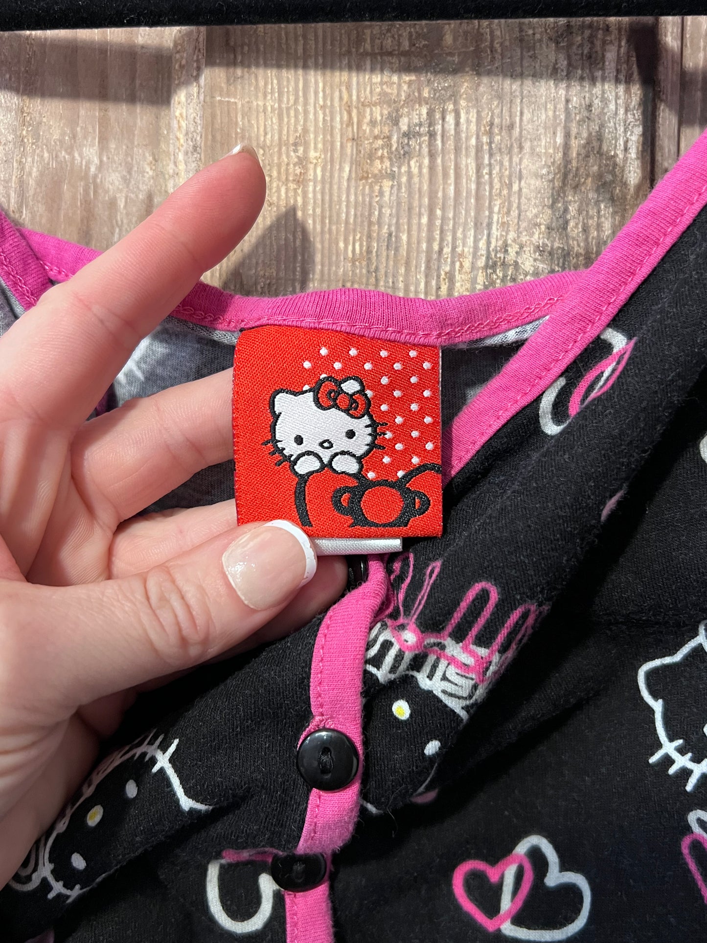 Y2K Hello Kitty Sleepwear Romper
