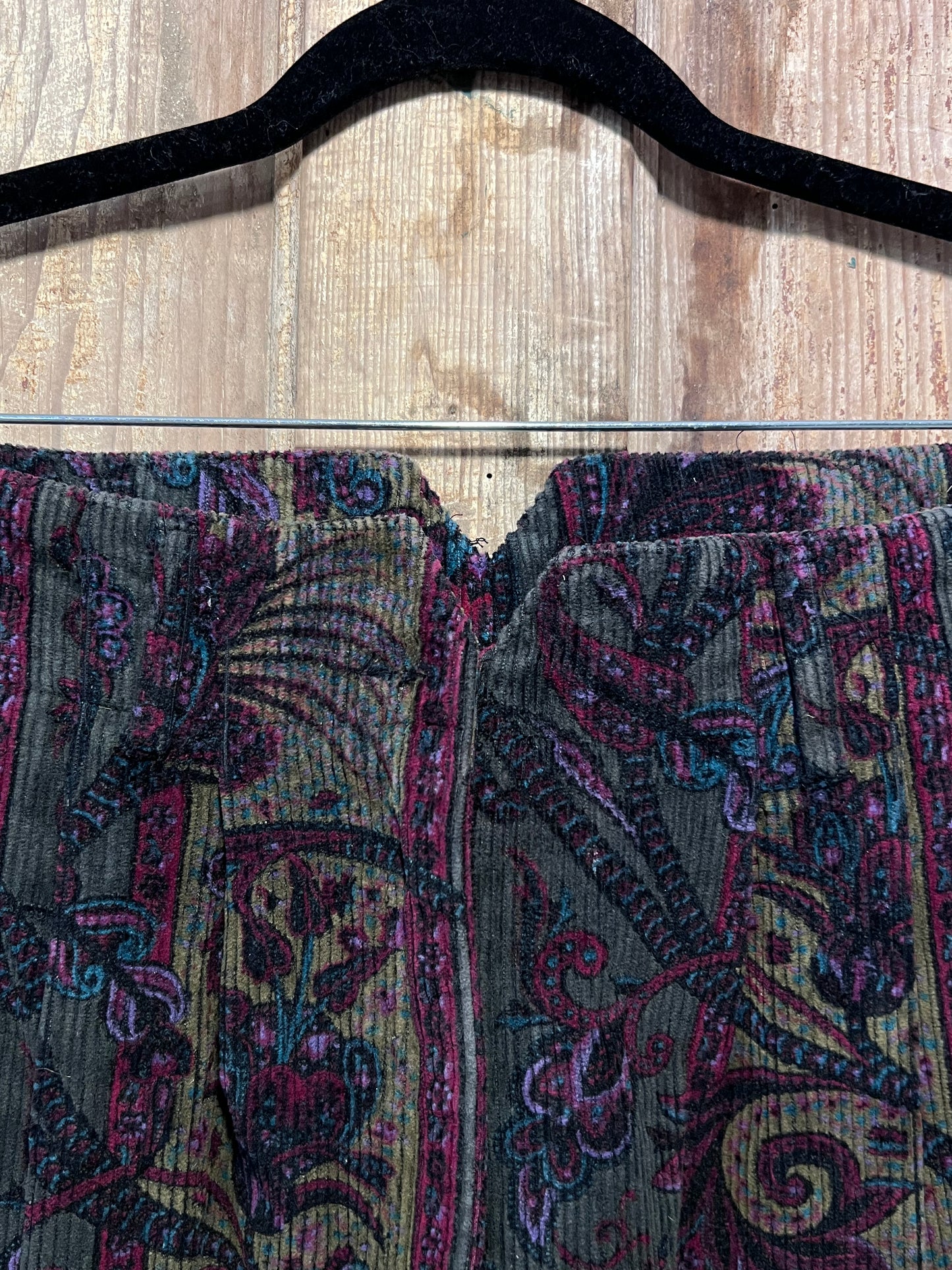 90's The Limited Corduroy Paisley Shorts