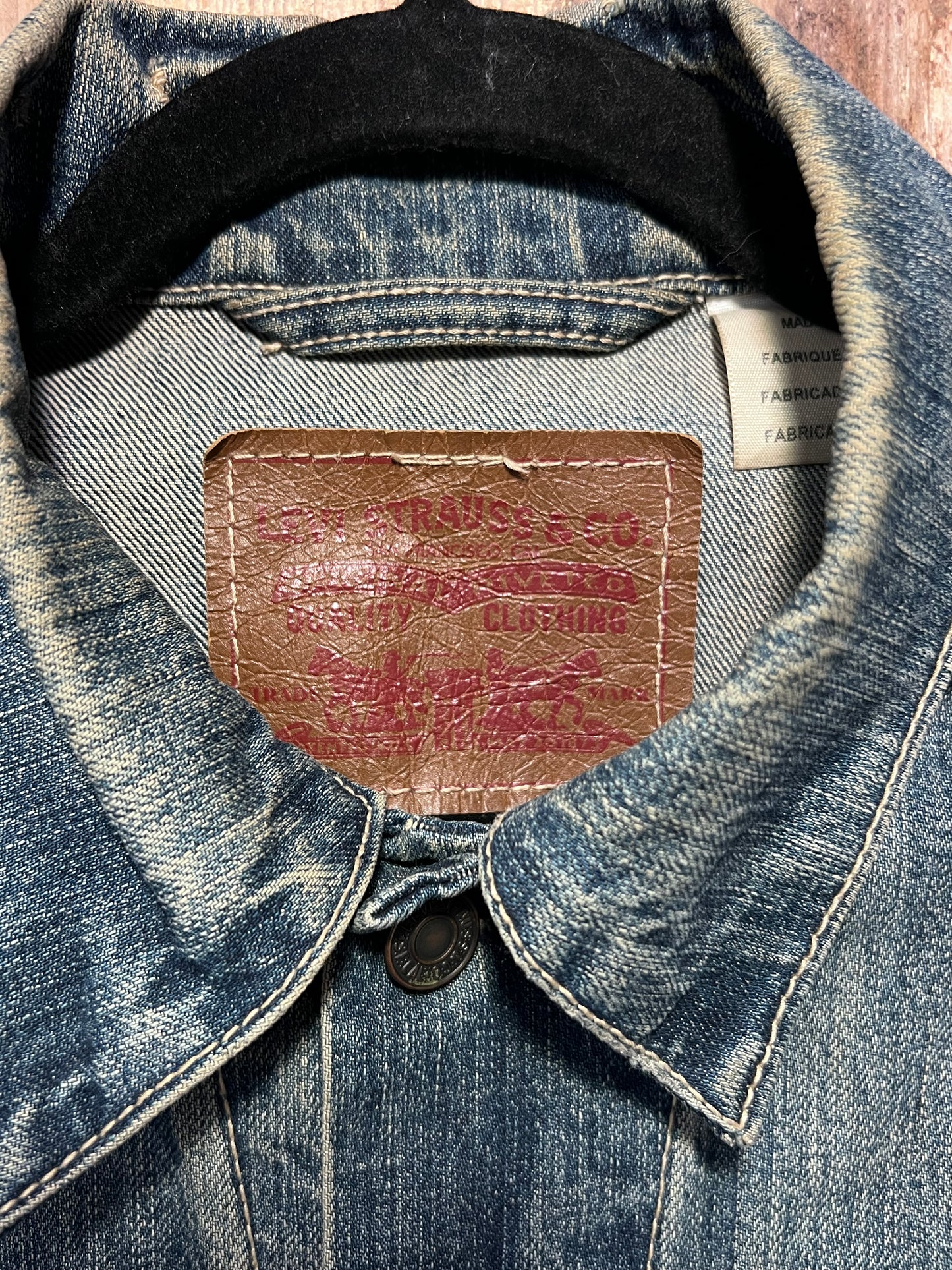Levi's Dark Wash Denim Jacket