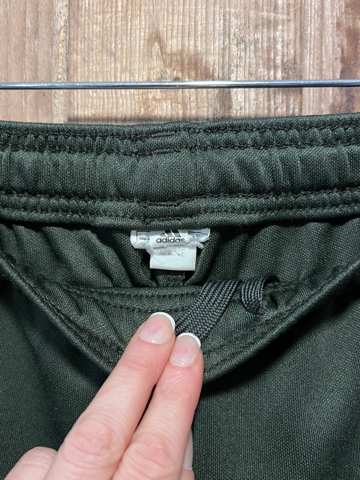 Adidas Olive + Gold Jegging Track Pants