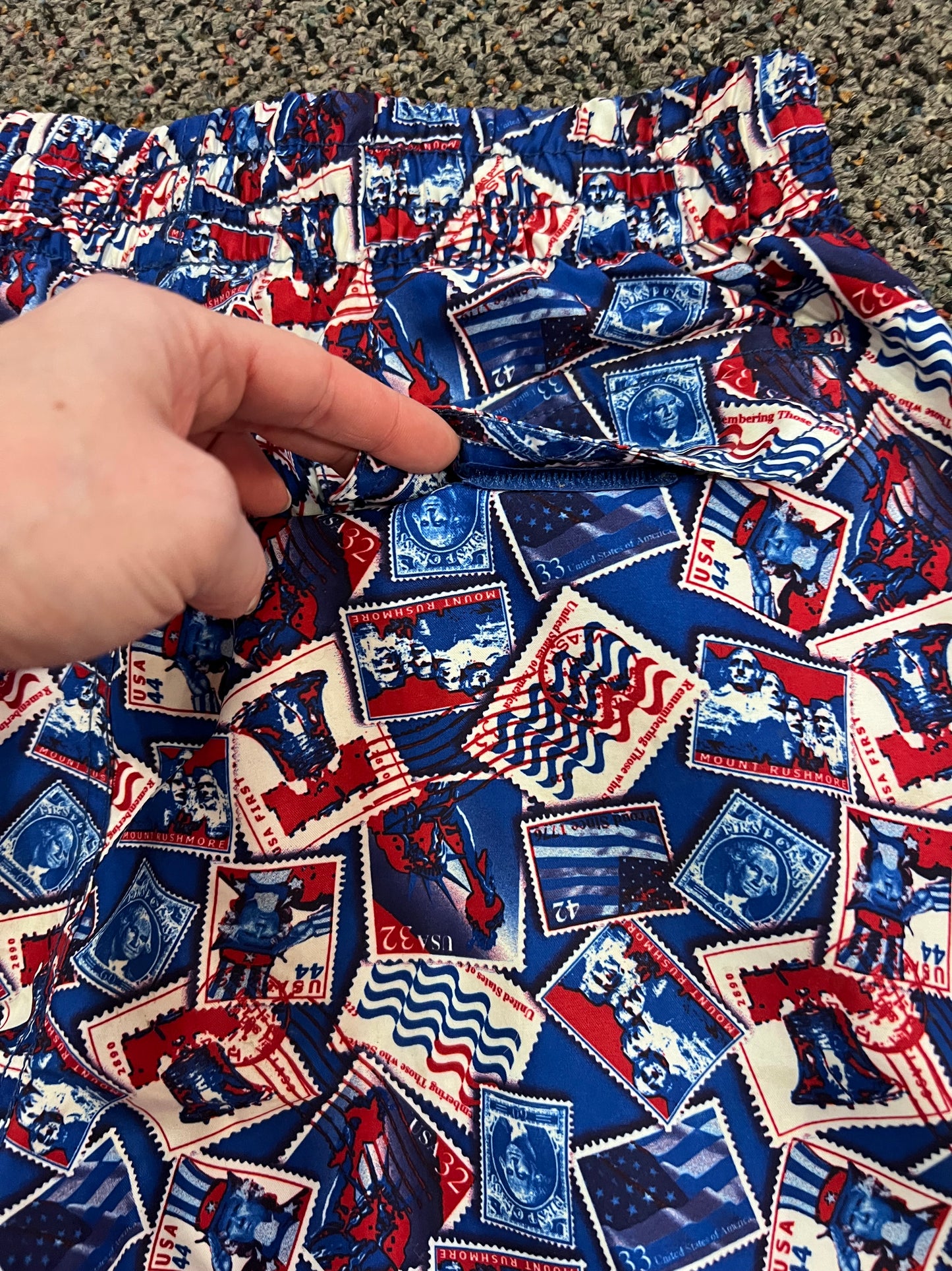 Patriotic Swim Trunks
