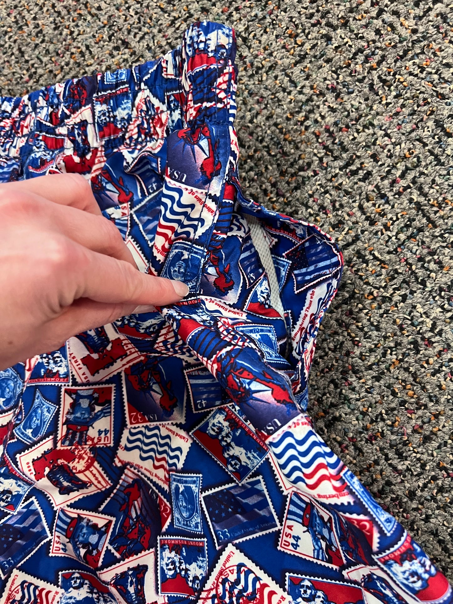 Patriotic Swim Trunks
