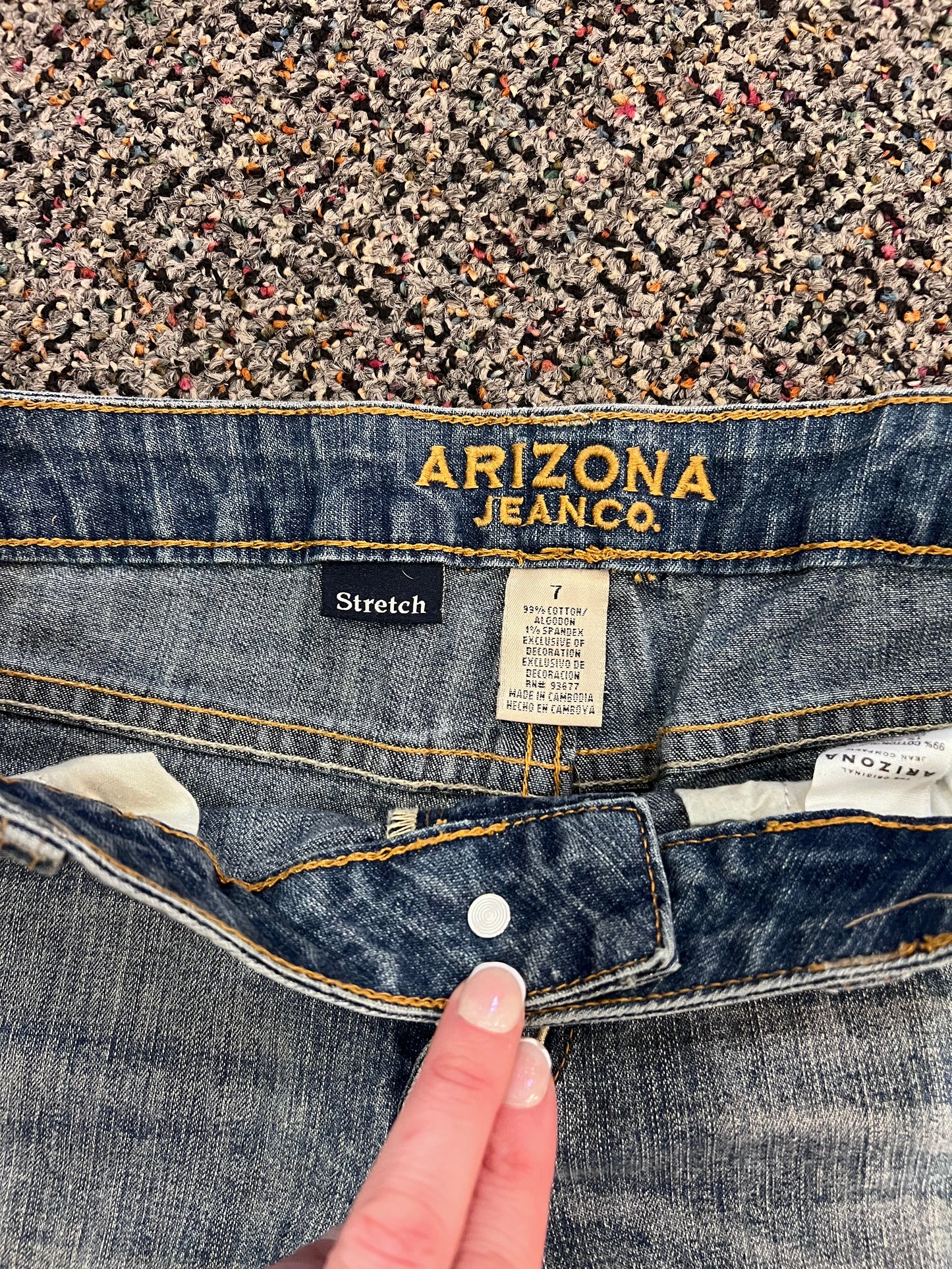 Y2K Arizona Jean Co. Denim Bermuda Shorts