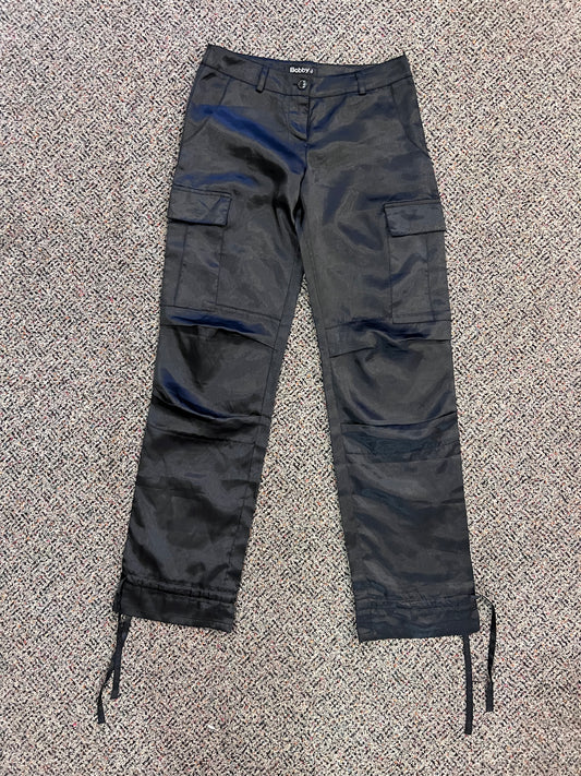Y2K Bobby J BLK Silky Pants