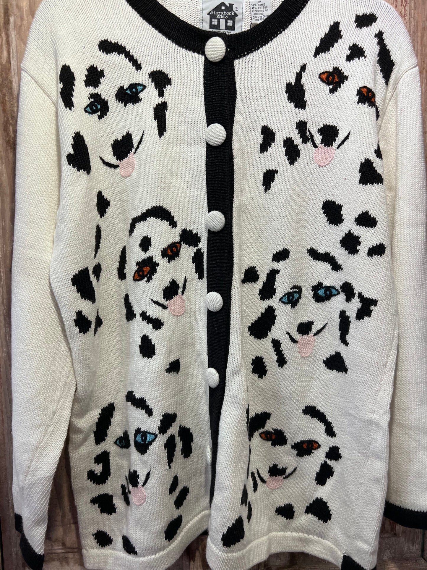 VTG Storybook Knits Dog Cardigan