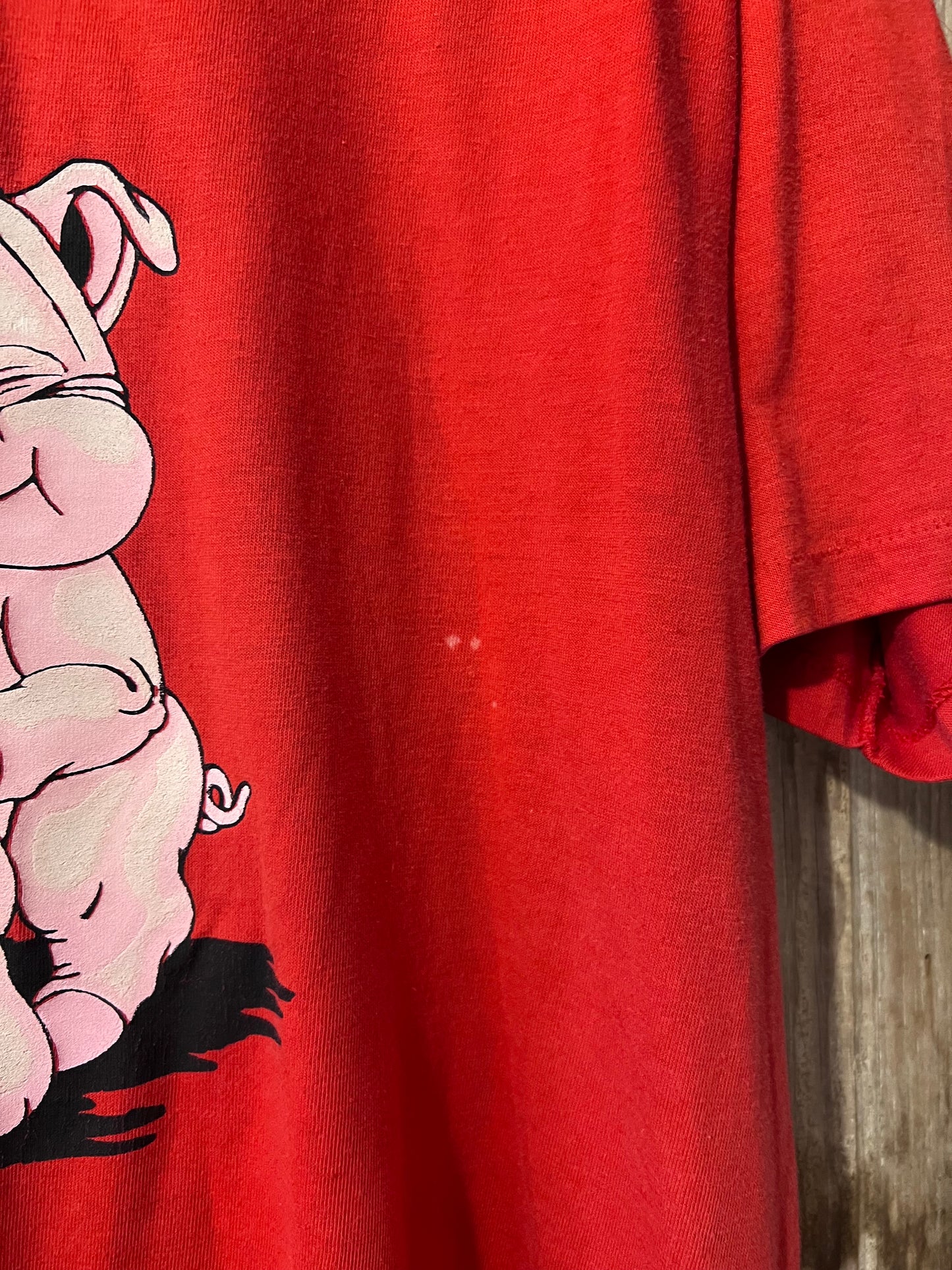 VTG 1987 Red Piggy Graphic T-shirt