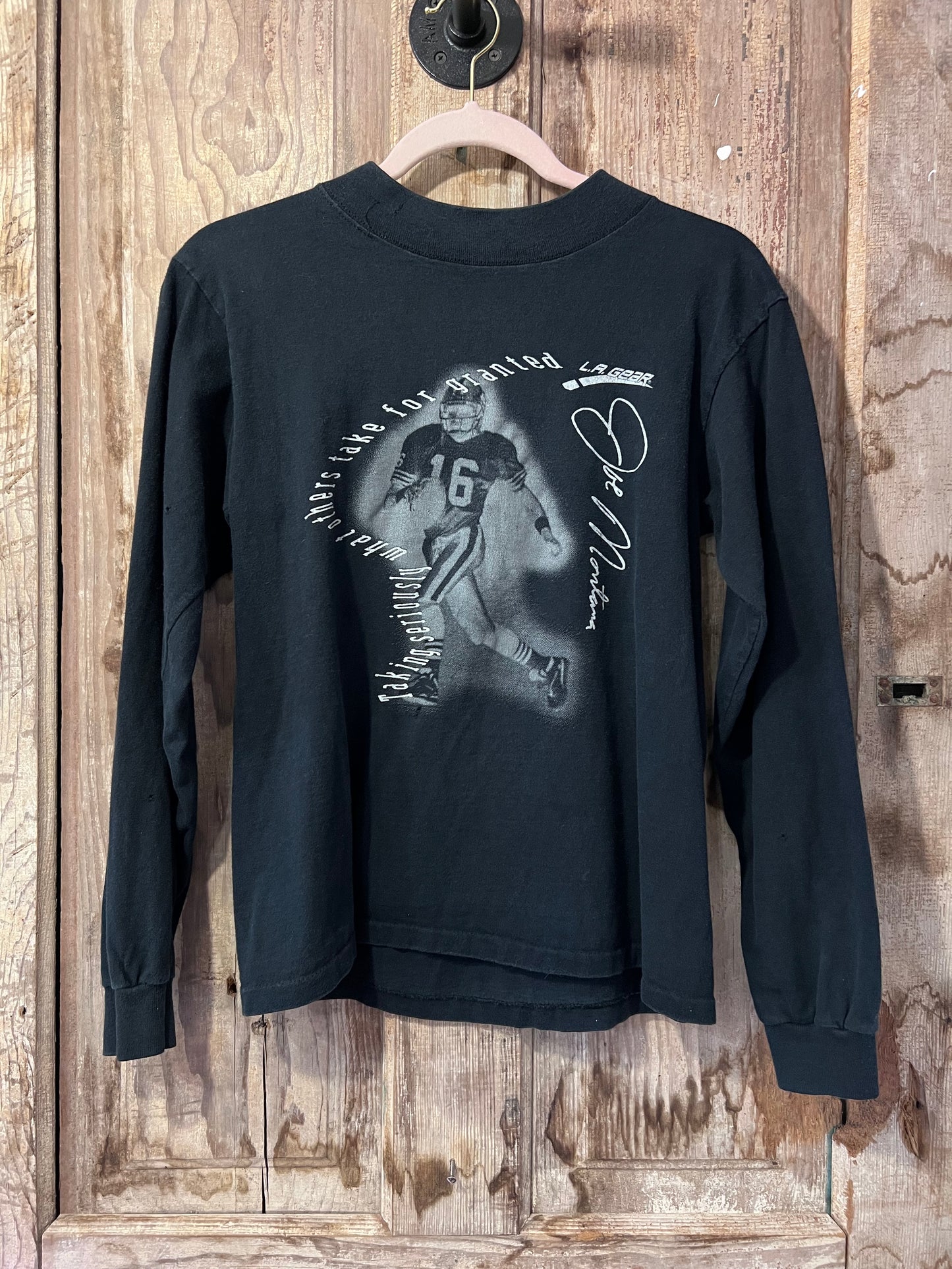 VTG LA Gear BLK Football Longsleeve Shirt