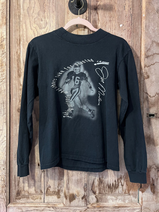 VTG LA Gear BLK Football Longsleeve Shirt