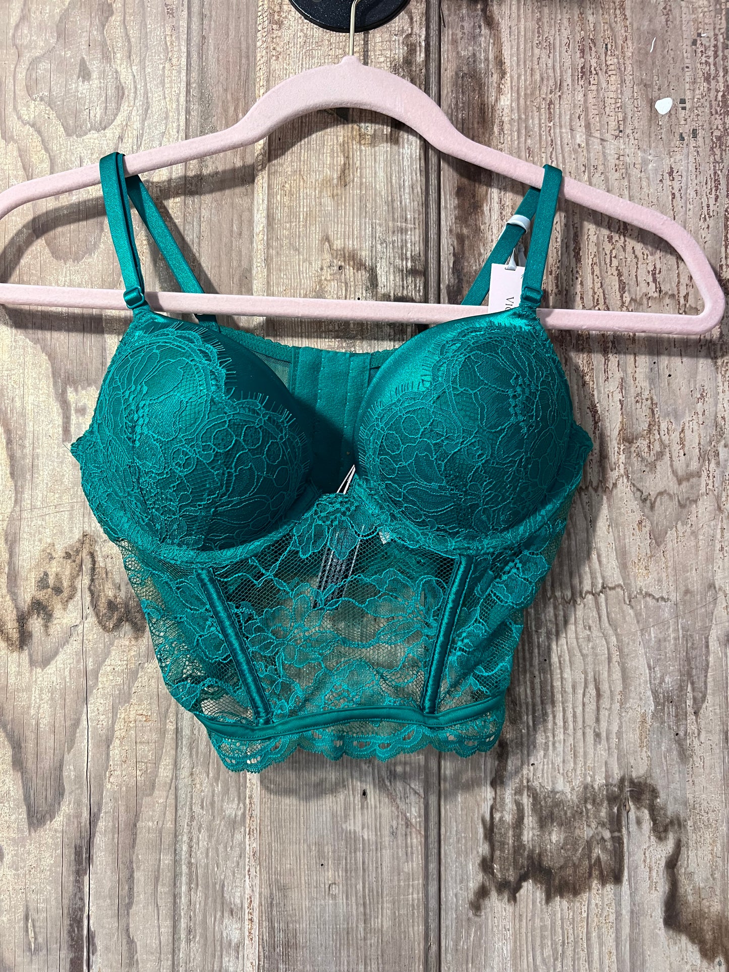 Y2K Victoria's Secret Bustier Corset Lace Bra