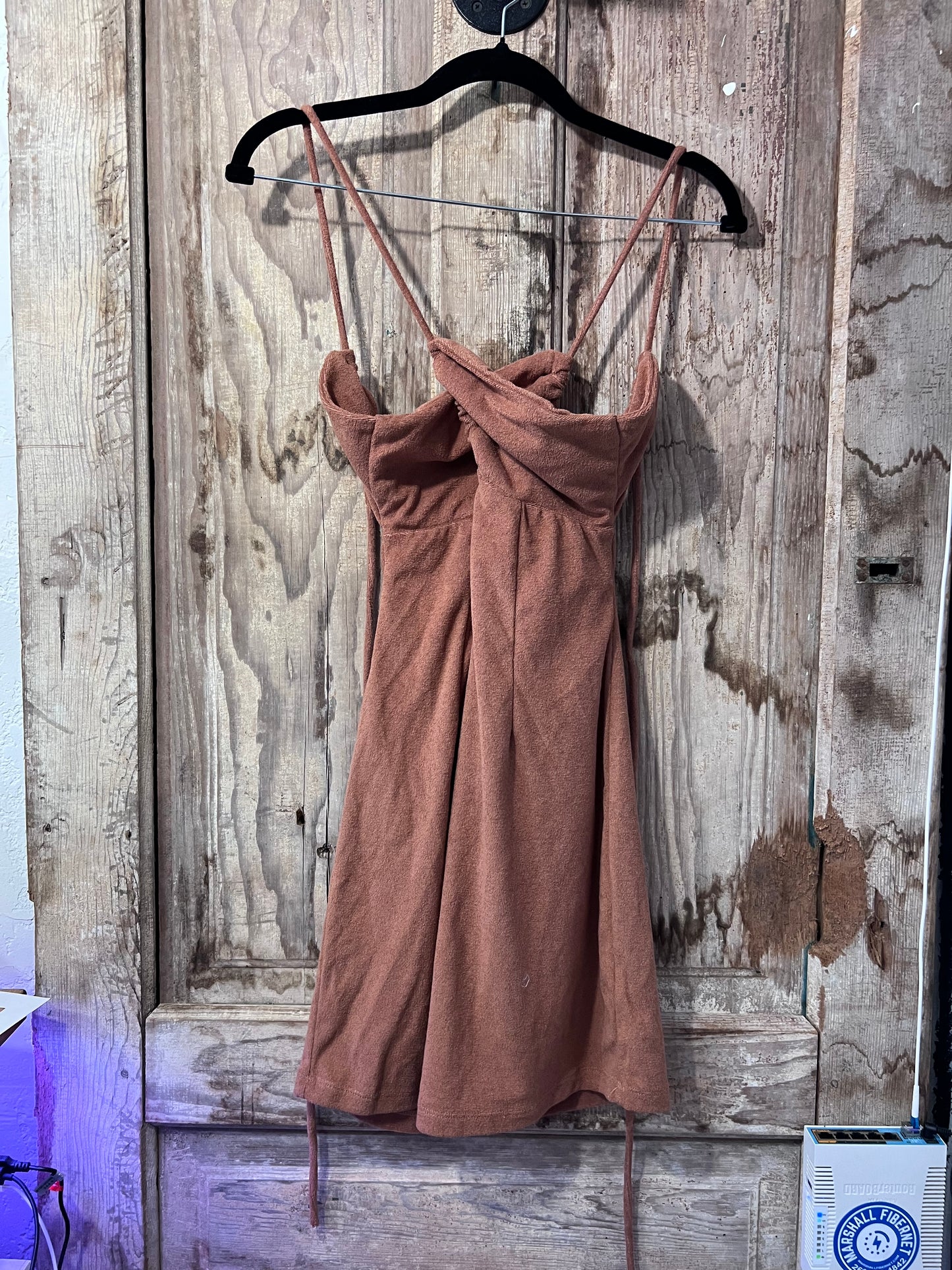 Princess Polly BRWN Brooke Mini Dress