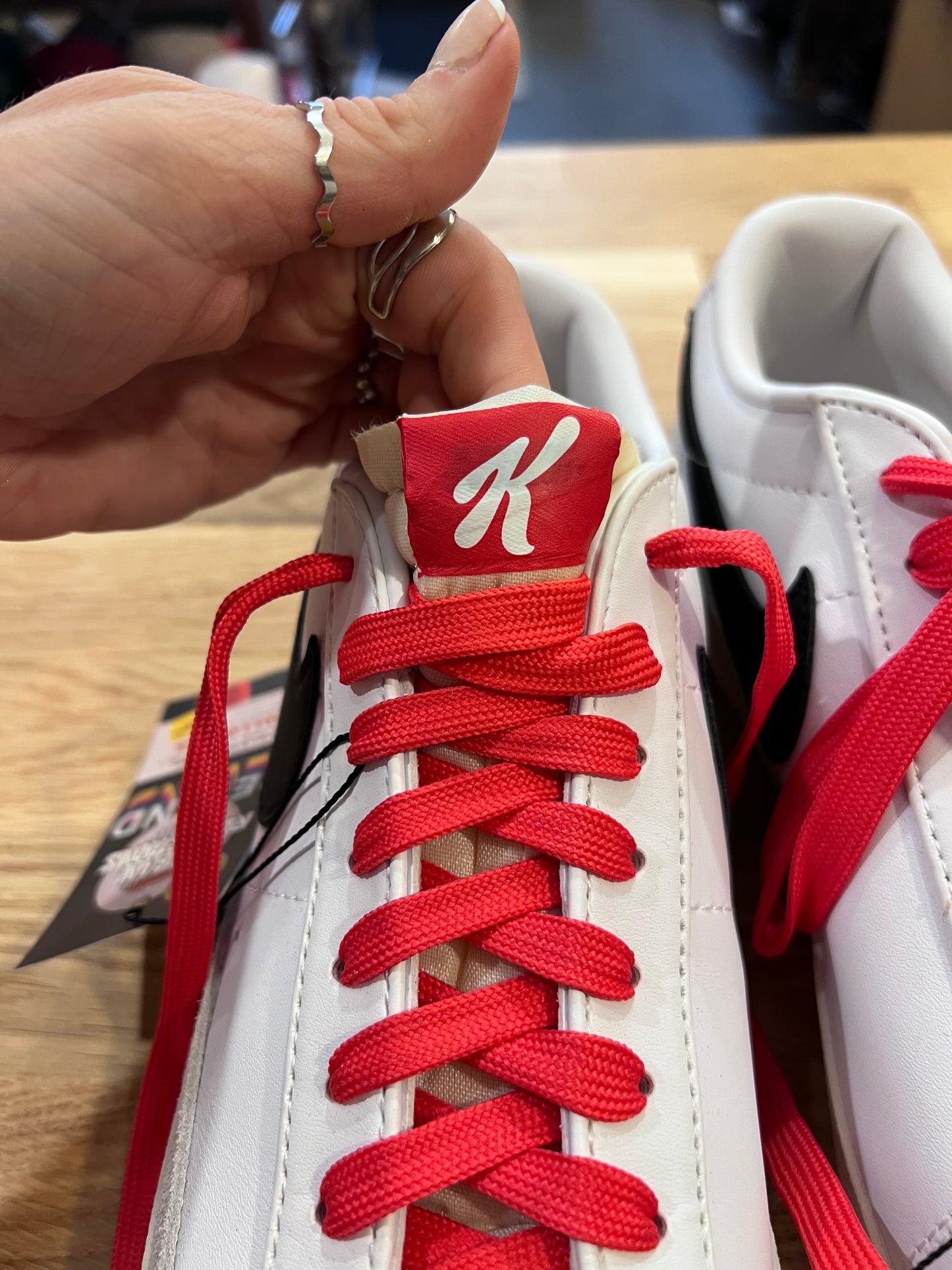 NWOT RARE Nike x Kellogg Low Top Blazers